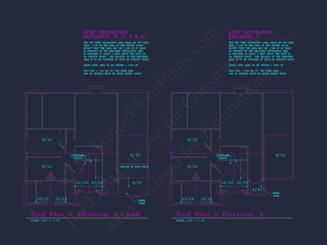 Elegant house Floor Plan: 2-Story Design with 4 Bedrooms & 2-Car Garage