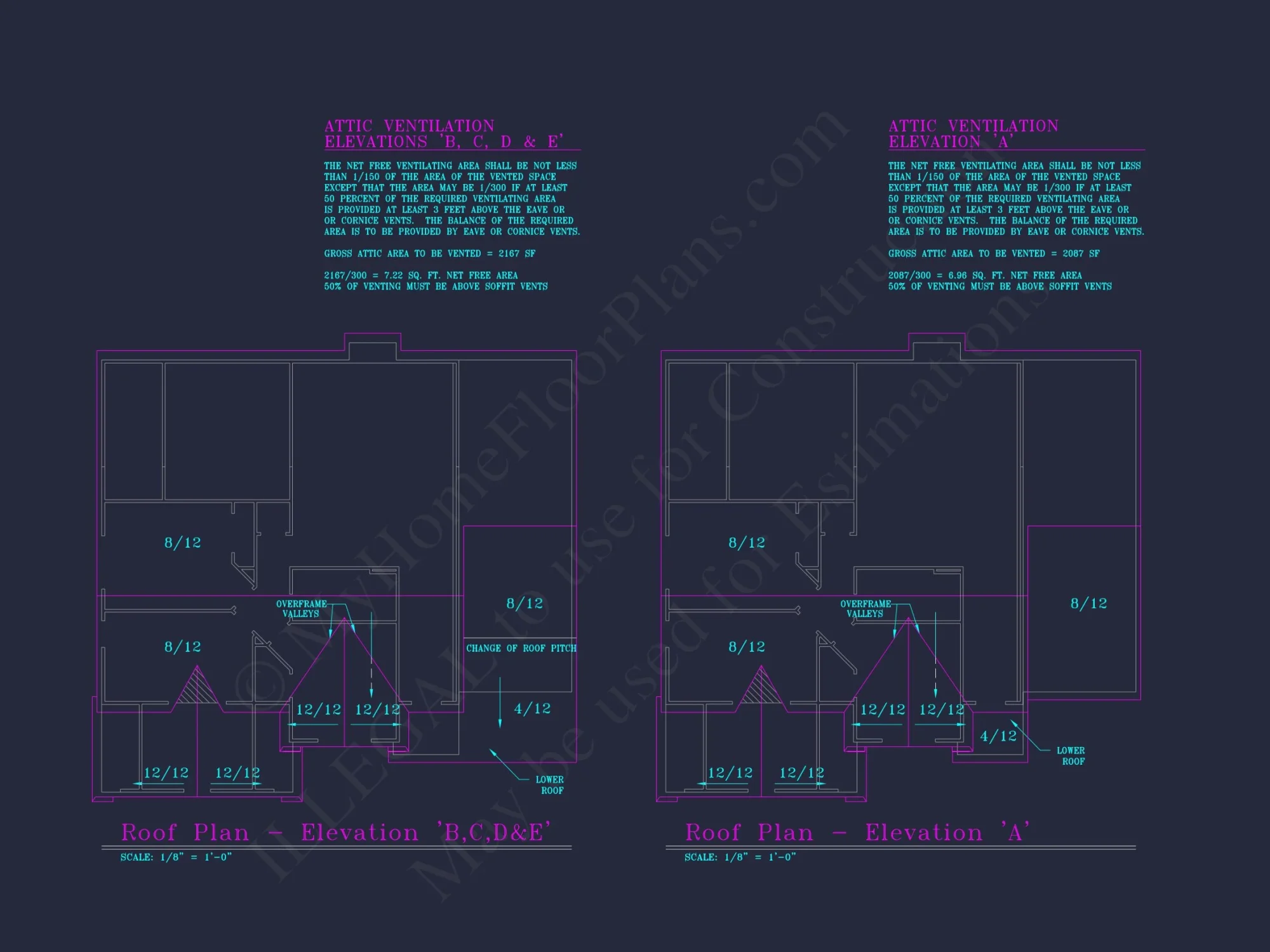 Elegant house Floor Plan: 2-Story Design with 4 Bedrooms & 2-Car Garage