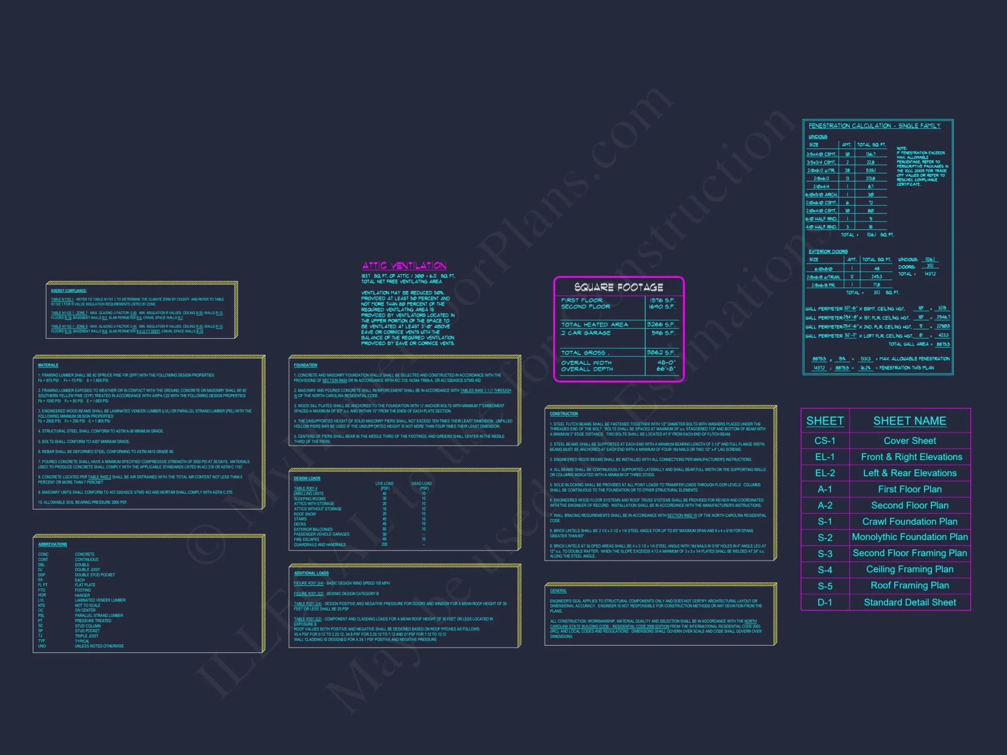 Elegant 4-Bedroom house Plan with 2 Floors and CAD Designs