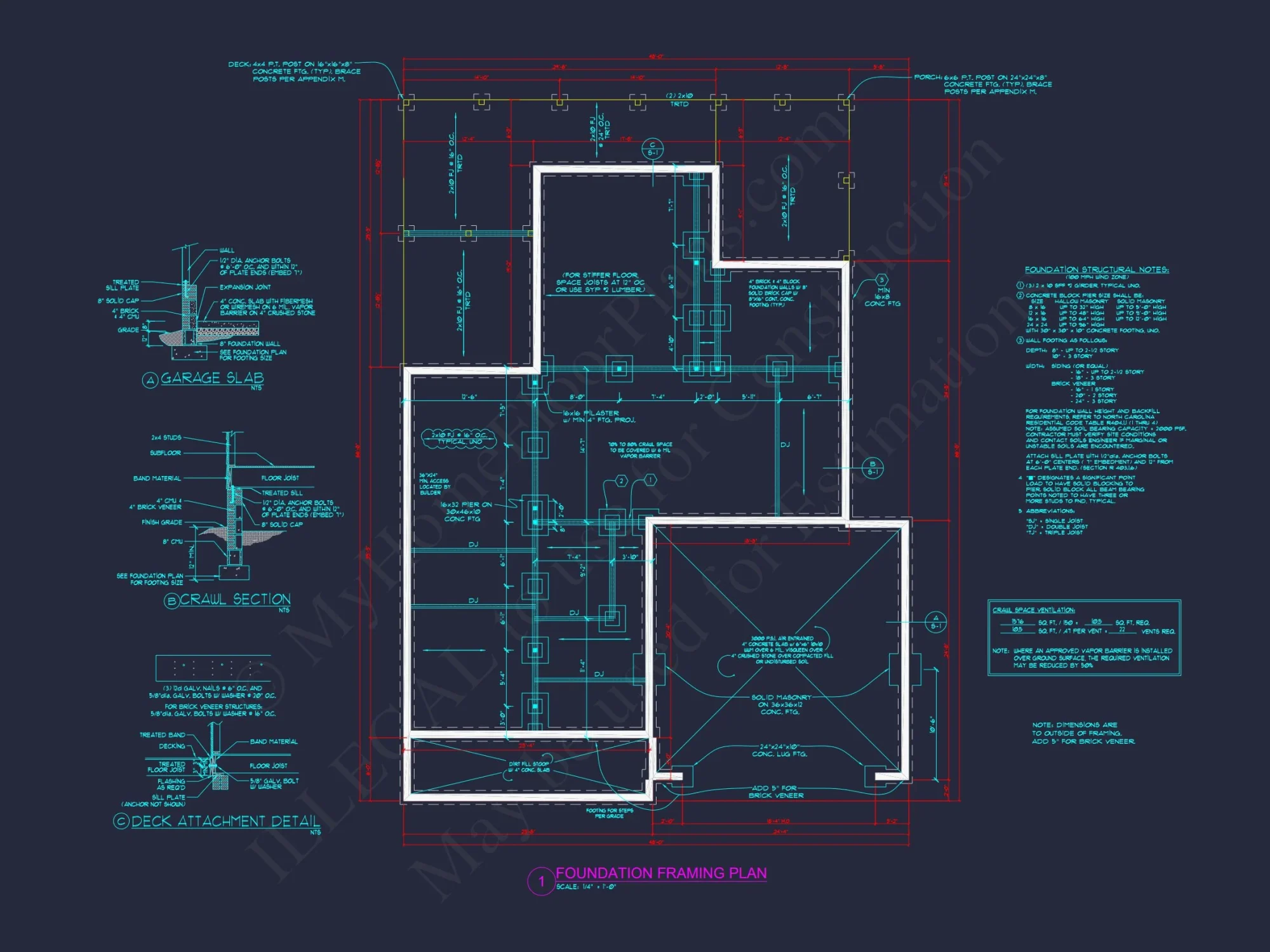Elegant 4-Bedroom house Plan with 2 Floors and CAD Designs