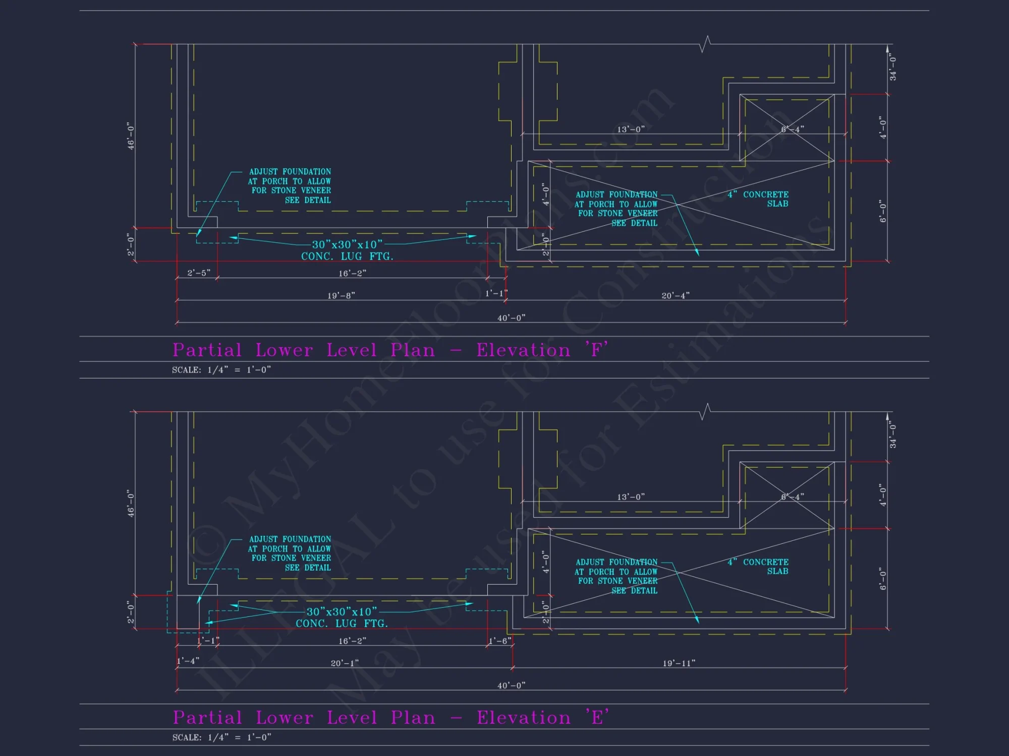 Beautiful 2-Story house Plan with CAD Designs and 13 Elevations