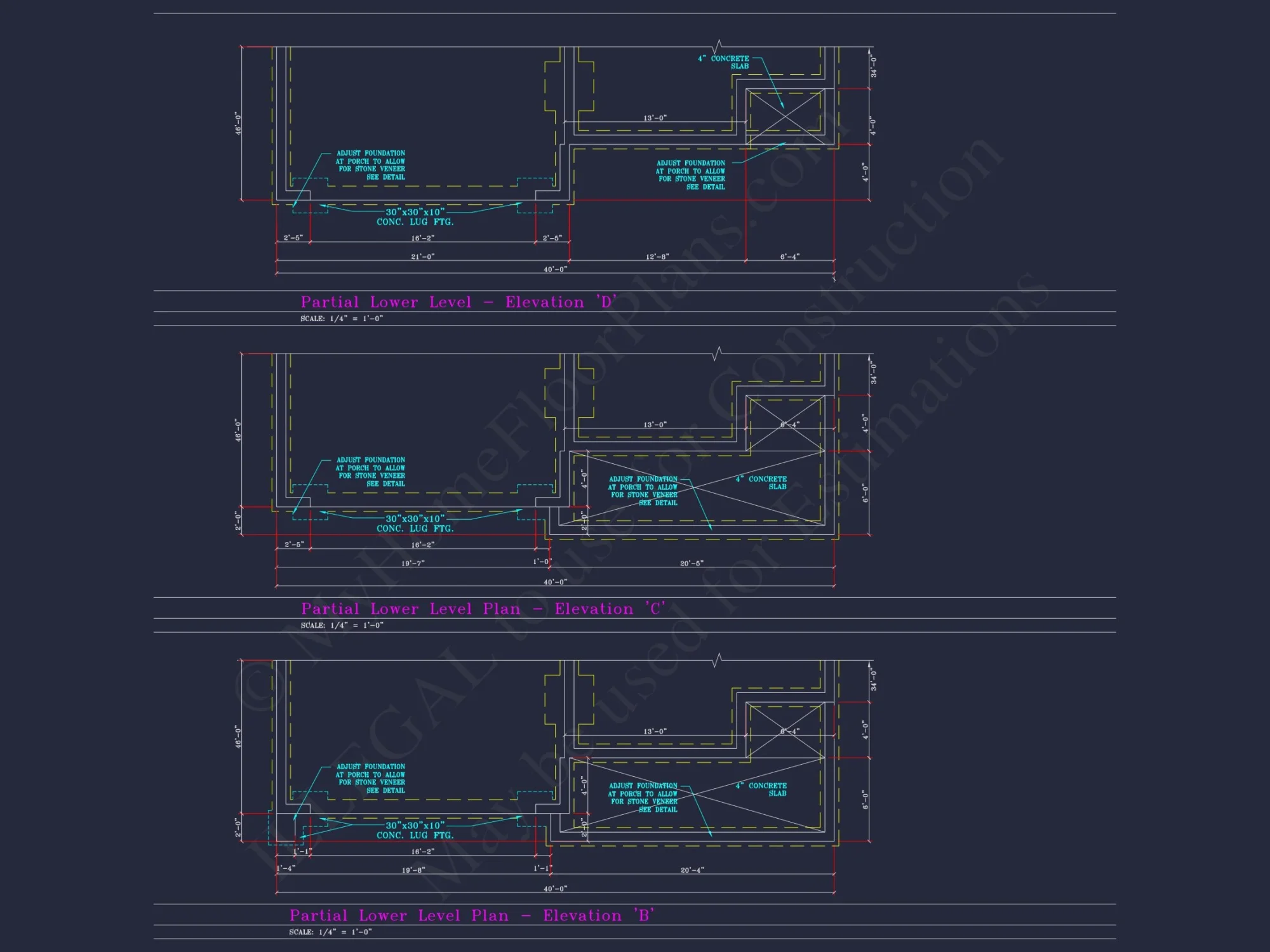 Beautiful 2-Story house Plan with CAD Designs and 13 Elevations