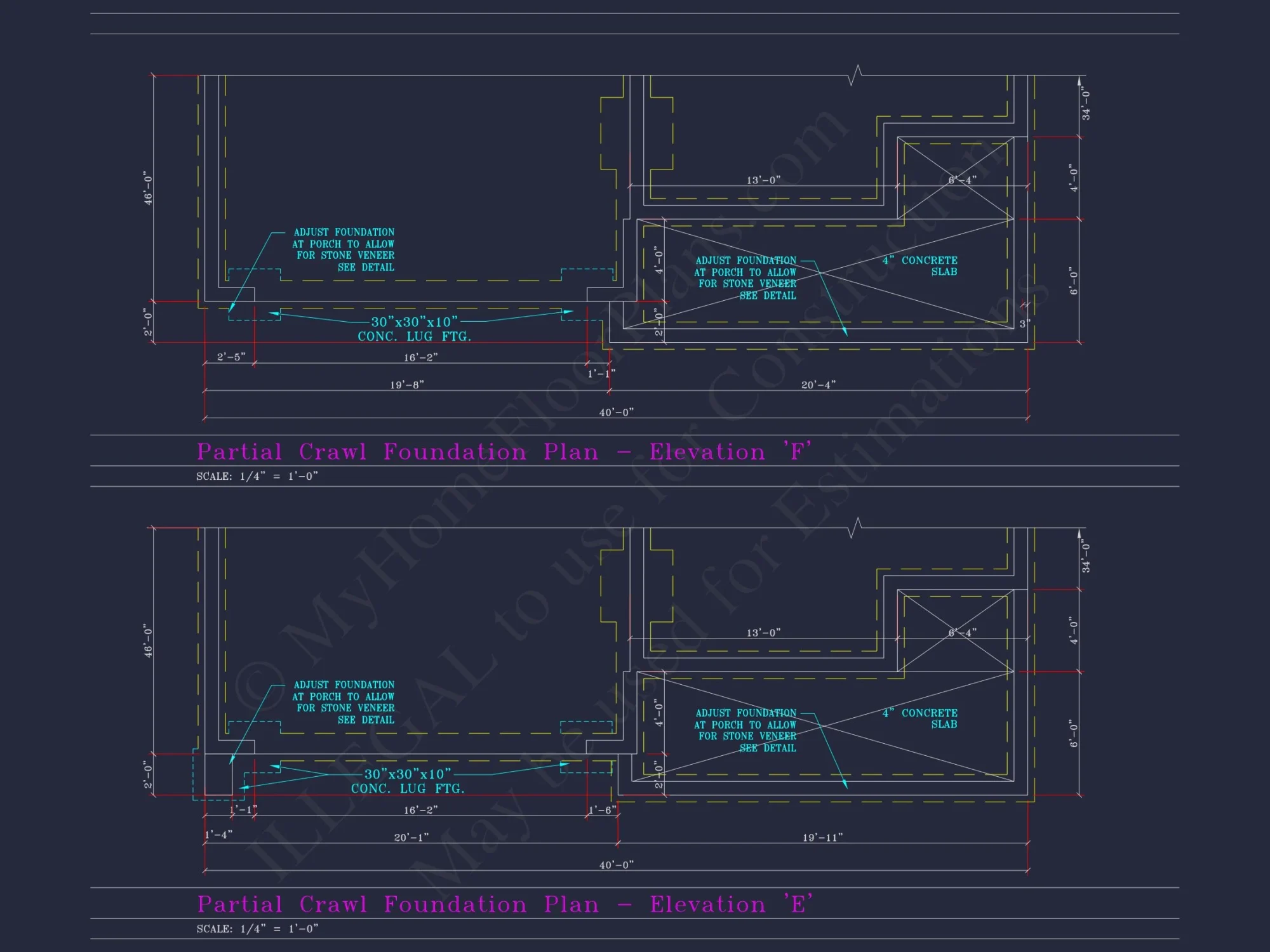 Beautiful 2-Story house Plan with CAD Designs and 13 Elevations
