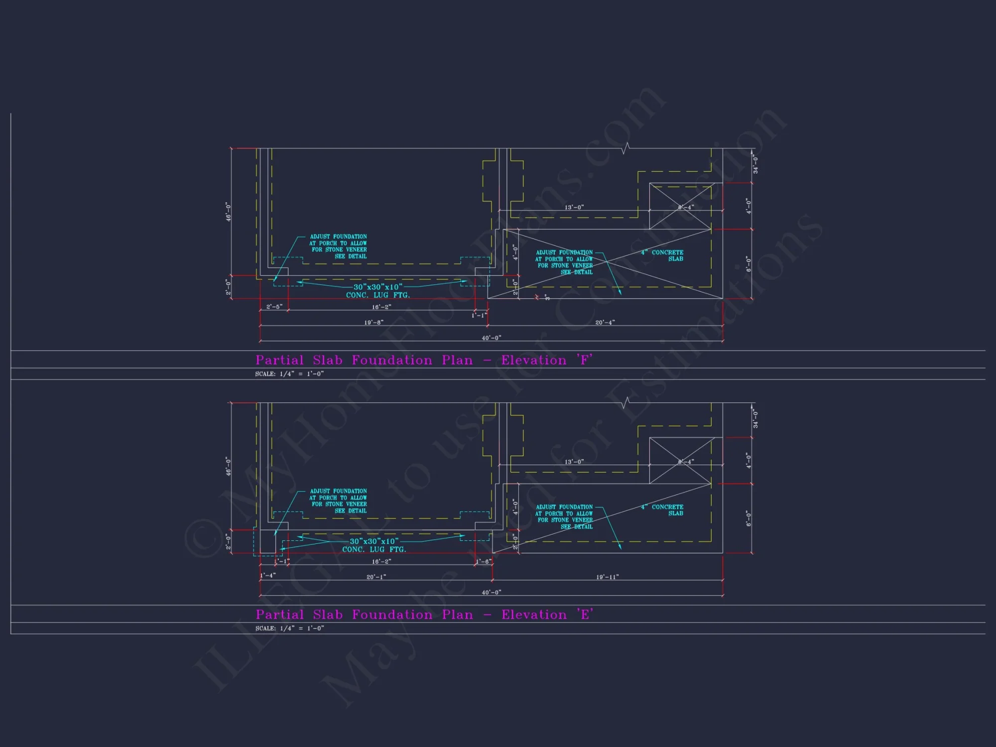 Beautiful 2-Story house Plan with CAD Designs and 13 Elevations