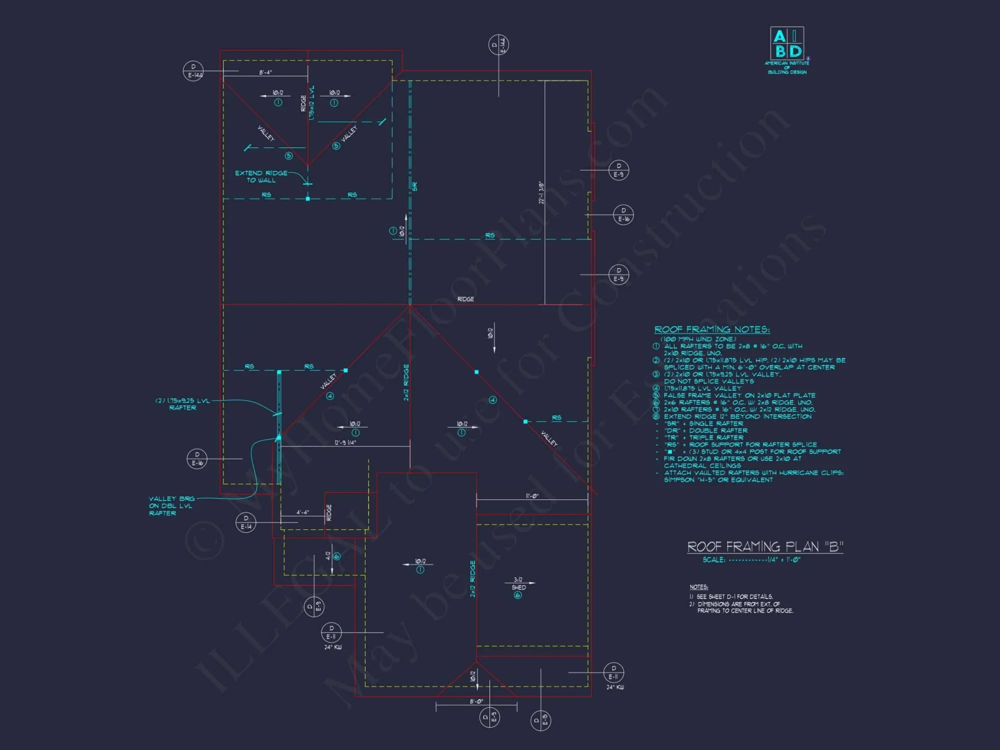 Craftsman house Plan with Open Floor Design & CAD Blueprint