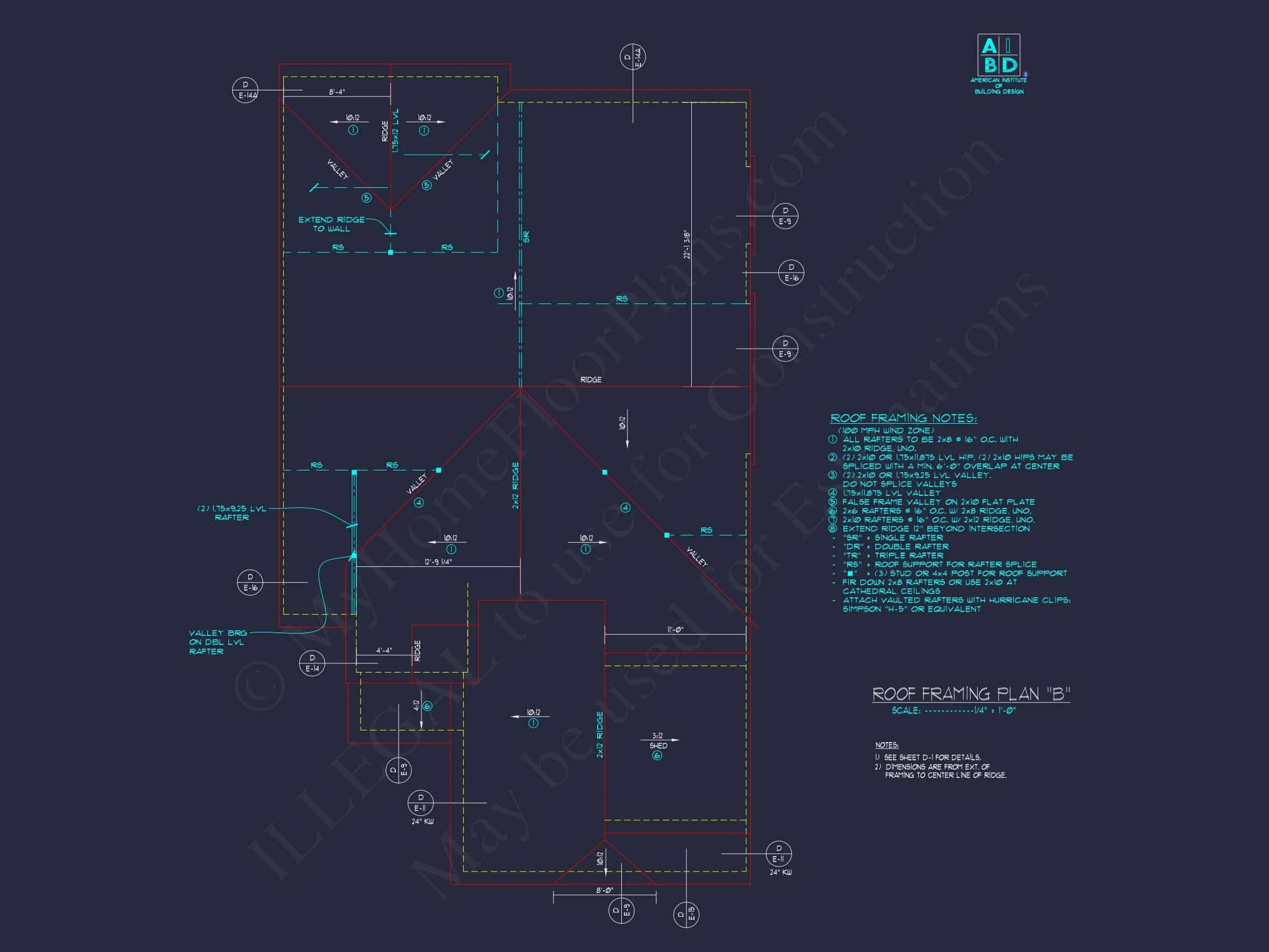 8-1279 HOUSE PLAN - Traditional Home Plan - 4-Bed, 3-Bath, 2,650 SF 15 Craftsman house Plan with Open Floor Design & CAD Blueprint