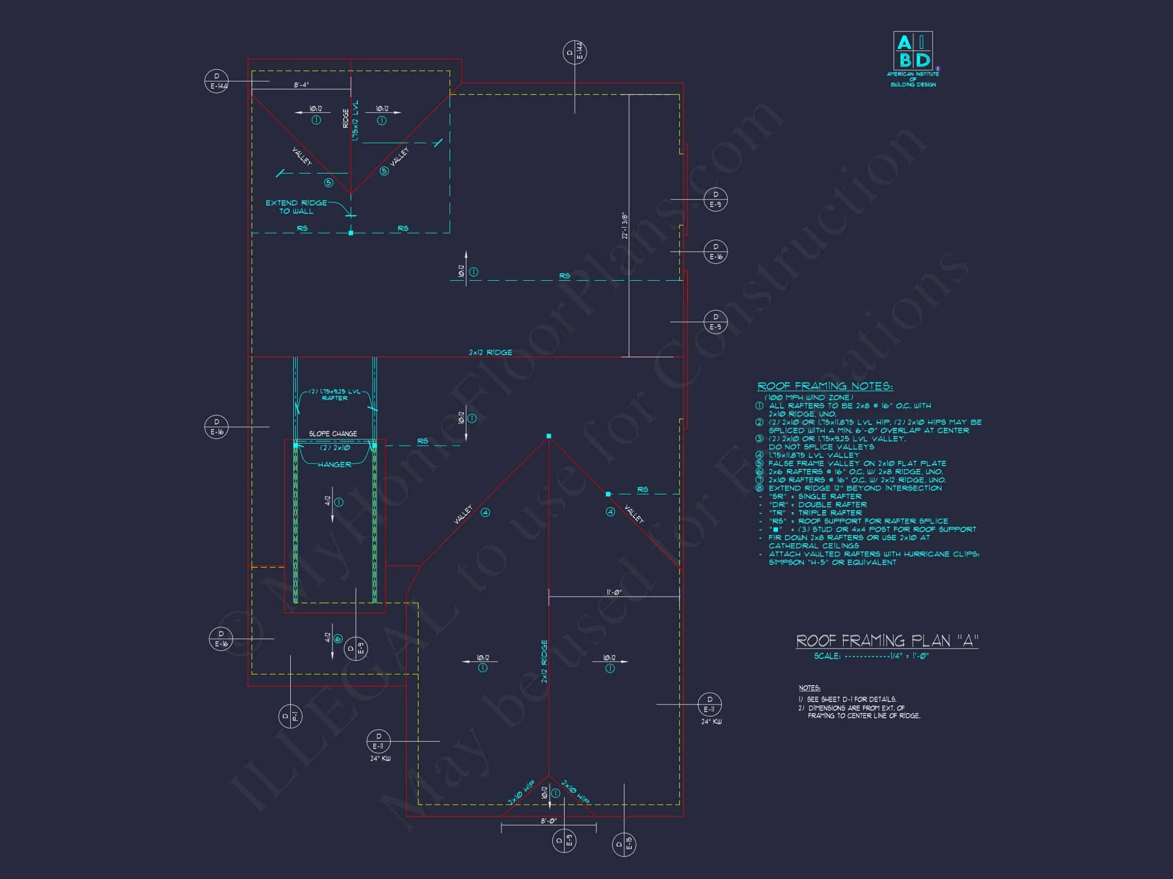 8-1279 HOUSE PLAN - Traditional Home Plan - 4-Bed, 3-Bath, 2,650 SF 14 Craftsman house Plan with Open Floor Design & CAD Blueprint