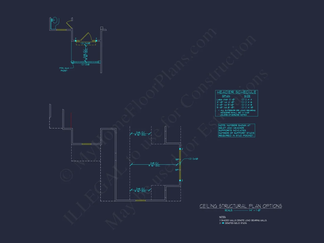 Craftsman house Plan with Open Floor Design & CAD Blueprint