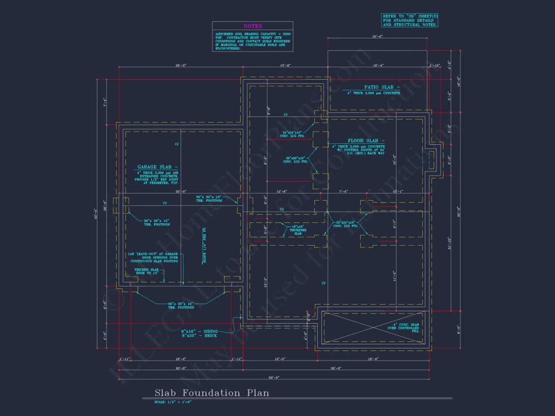 Beautiful 4-Bedroom house Plan with CAD Designs & 2-Car Garage