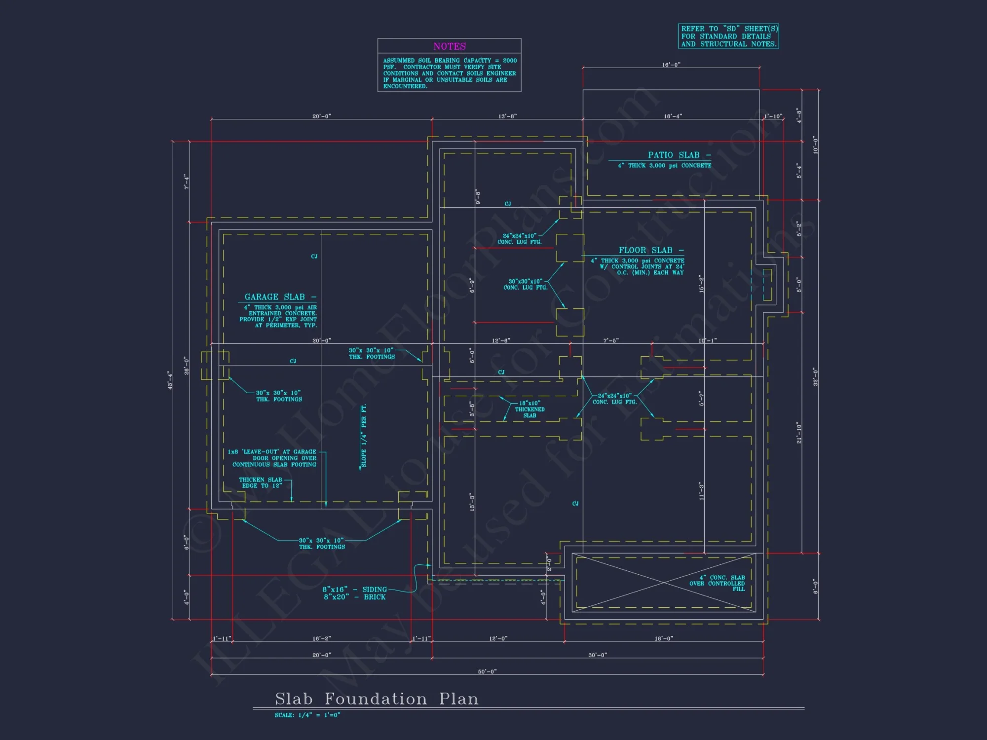 Beautiful 4-Bedroom house Plan with CAD Designs & 2-Car Garage