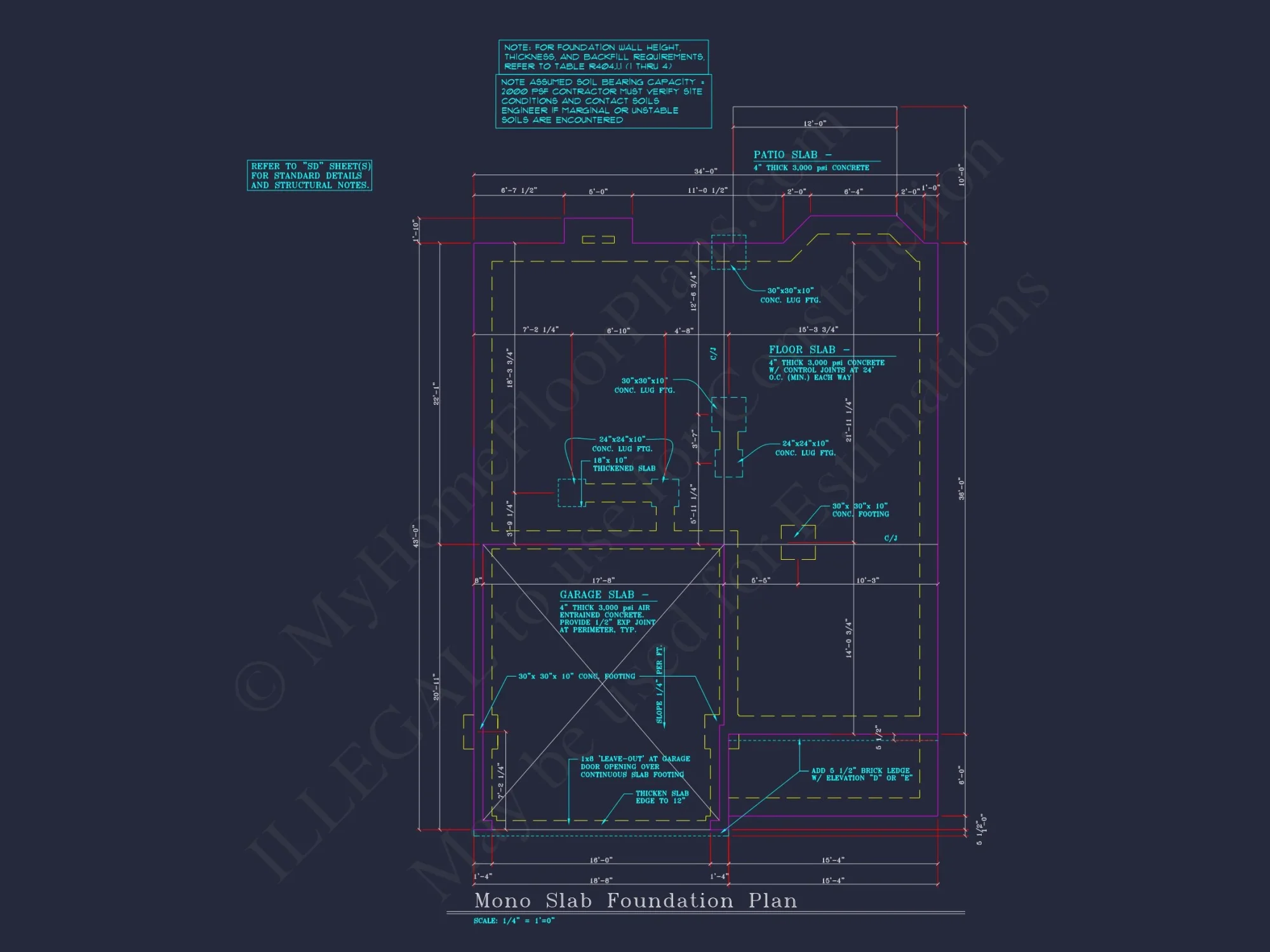 Beautiful 2-Story house Plan with 4 Bedrooms, 2.5 Baths, and CAD Designs