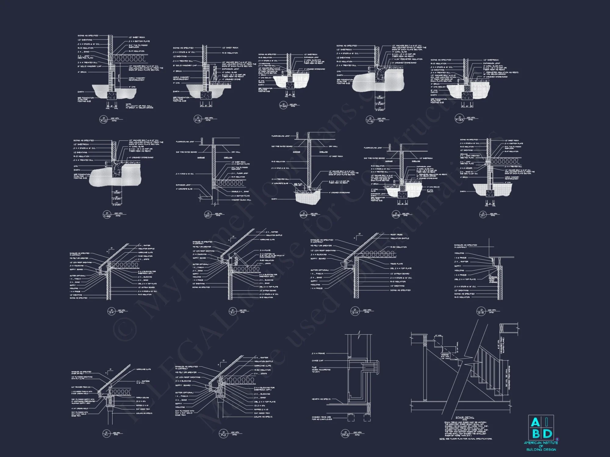 Spacious 4-Bedroom house Plan with CAD Designs and Floor Blueprints