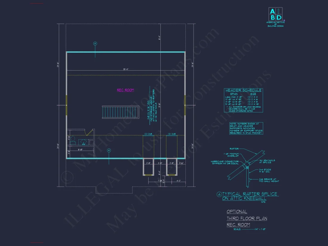 Modern 2-Story house Plan with CAD Designs & Detailed Blueprints