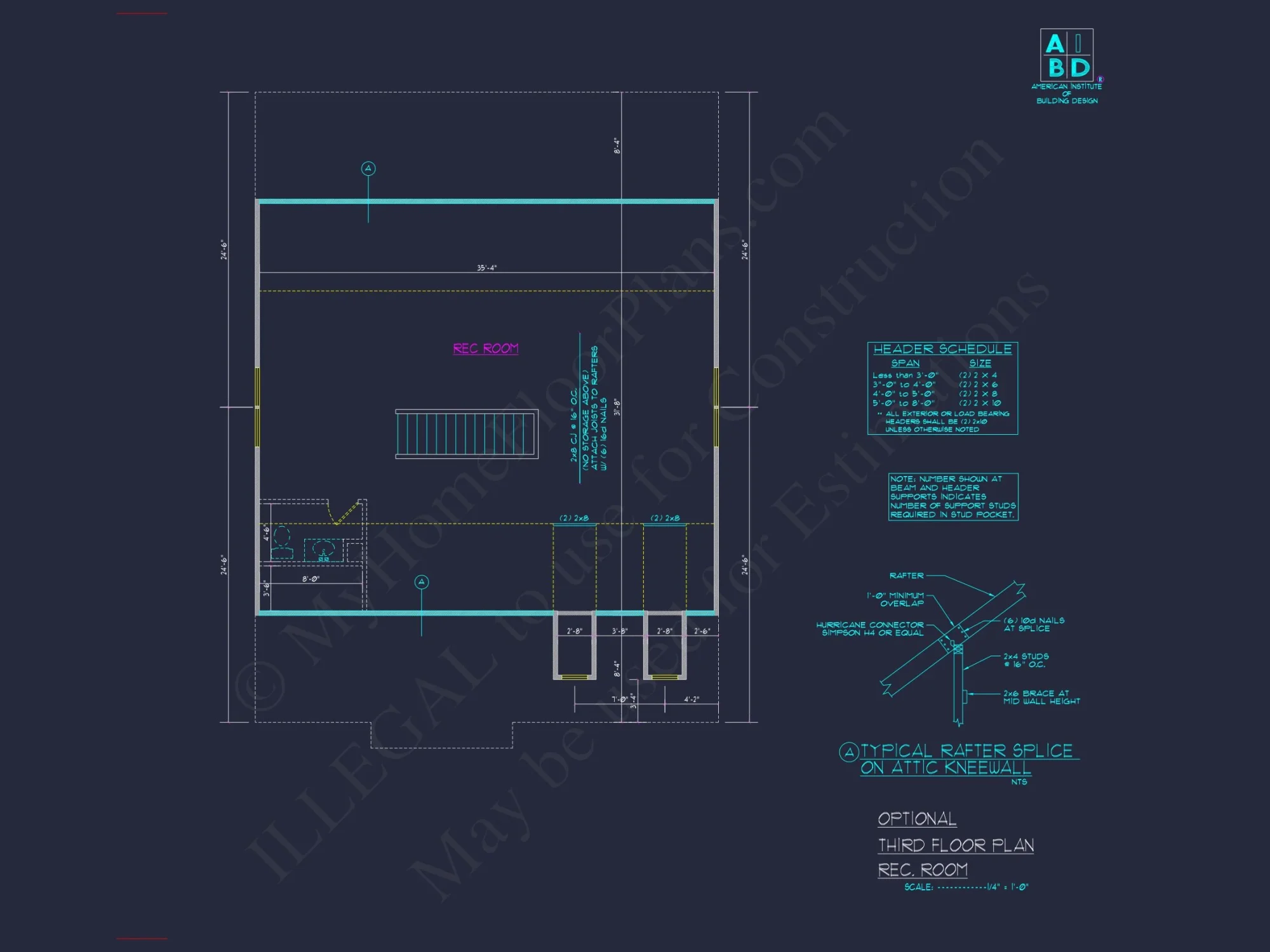 Modern 2-Story house Plan with CAD Designs & Detailed Blueprints