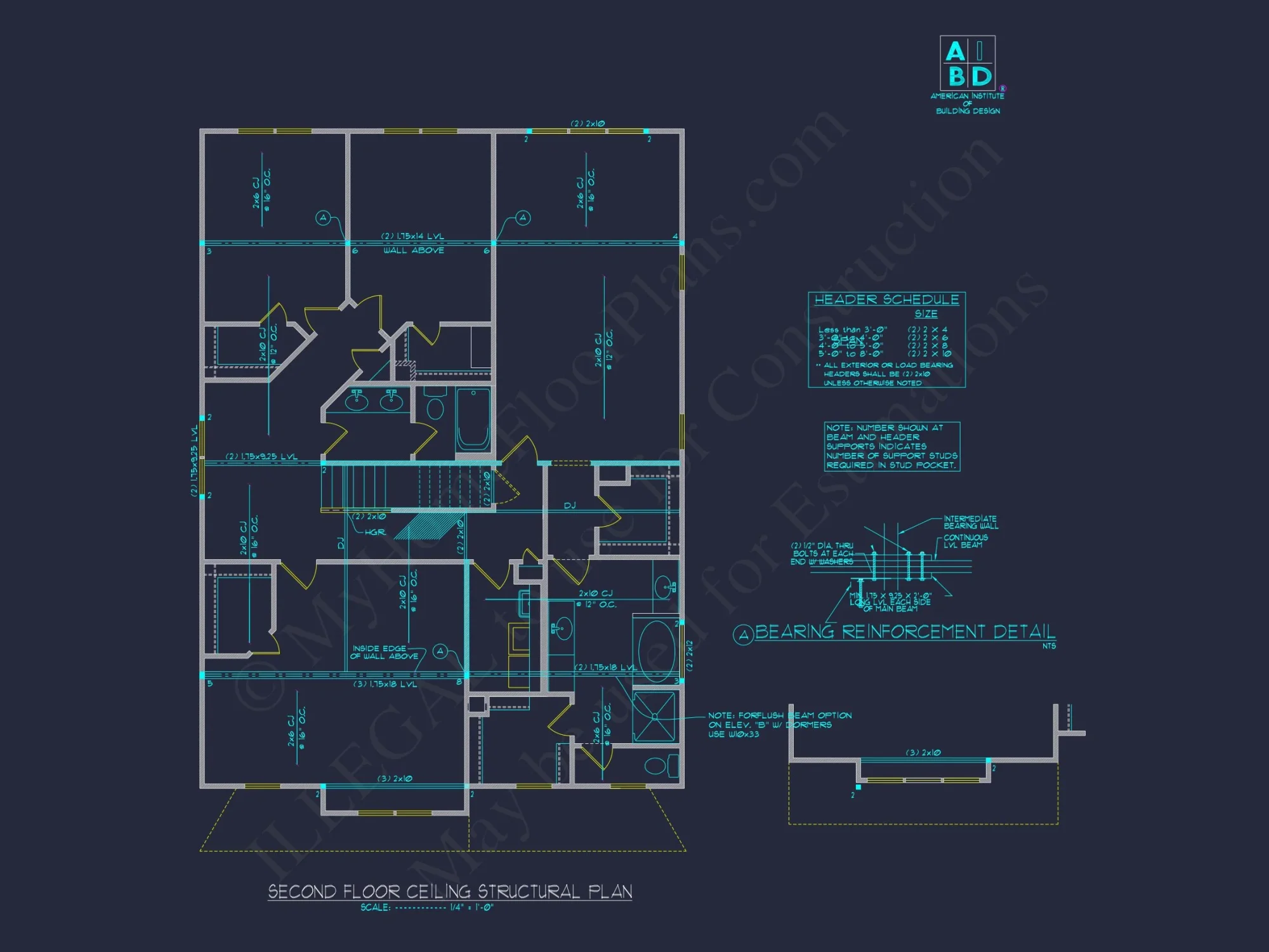 Modern 2-Story house Plan with CAD Designs & Detailed Blueprints