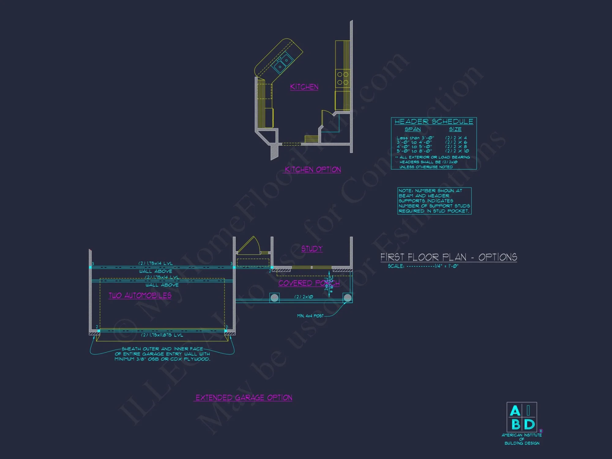 Modern 2-Story house Plan with CAD Designs & Detailed Blueprints