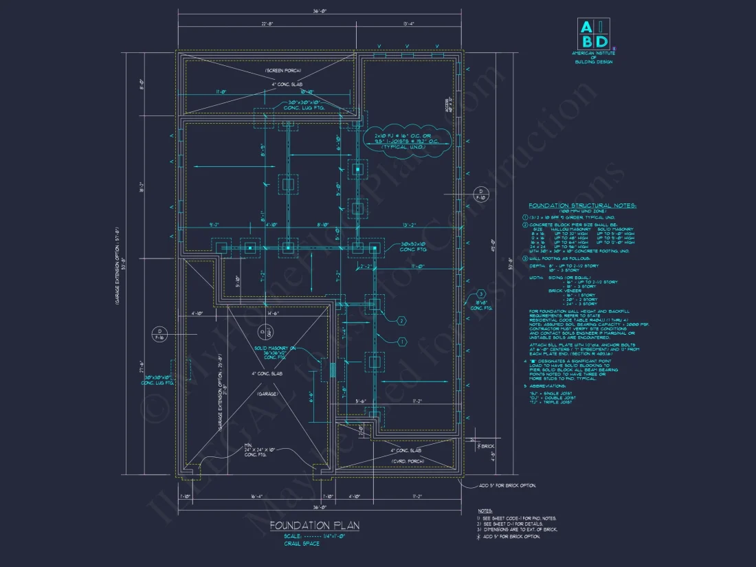 Modern 2-Story house Plan with CAD Designs & Detailed Blueprints