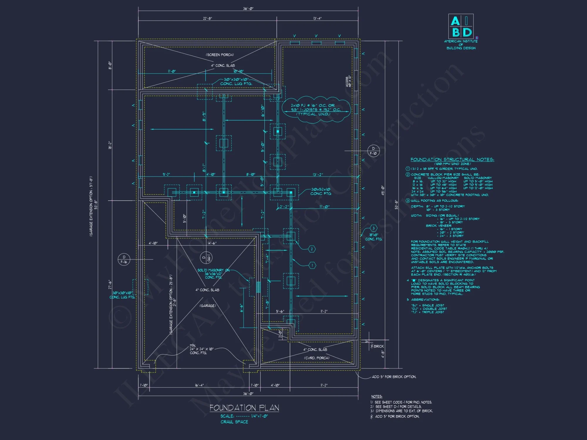 Modern 2-Story house Plan with CAD Designs & Detailed Blueprints