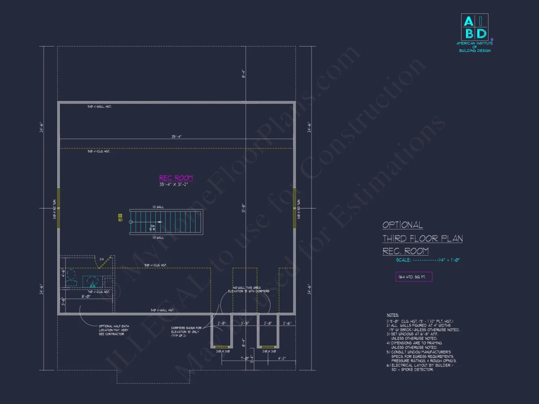 Modern 2-Story house Plan with CAD Designs & Detailed Blueprints