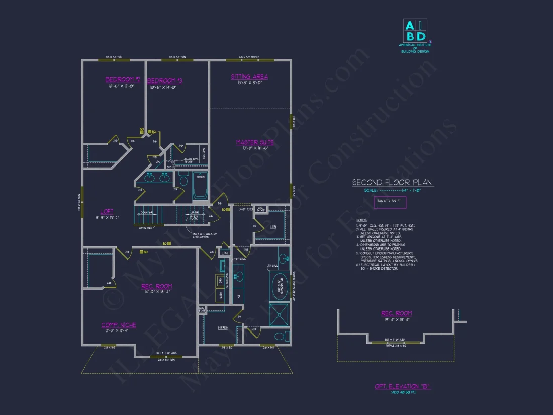 Modern 2-Story house Plan with CAD Designs & Detailed Blueprints