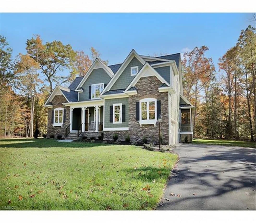 8-1244 HOUSE PLAN - Traditional Craftsman Home Plan - 4-Bed, 3.5-Bath, 2,850 SF 2 Elegant 2-Story house Plan with CAD Designs and Floor Blueprint