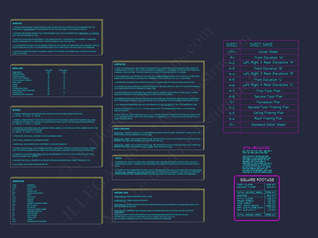 Elegant 2-Story house Plan with Detailed CAD Designs