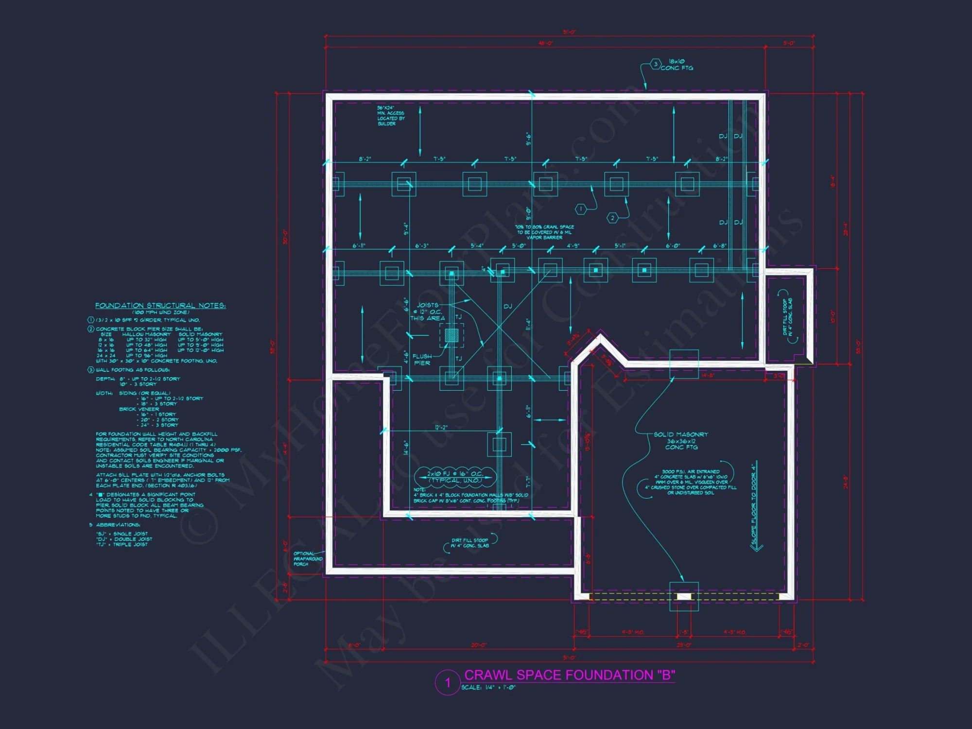 Elegant 2-Story house Plan with Detailed CAD Designs