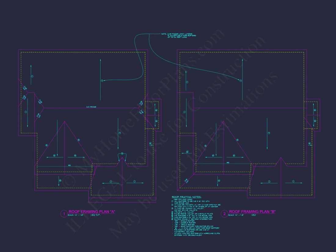 Elegant 2-Story house Plan with Detailed CAD Designs