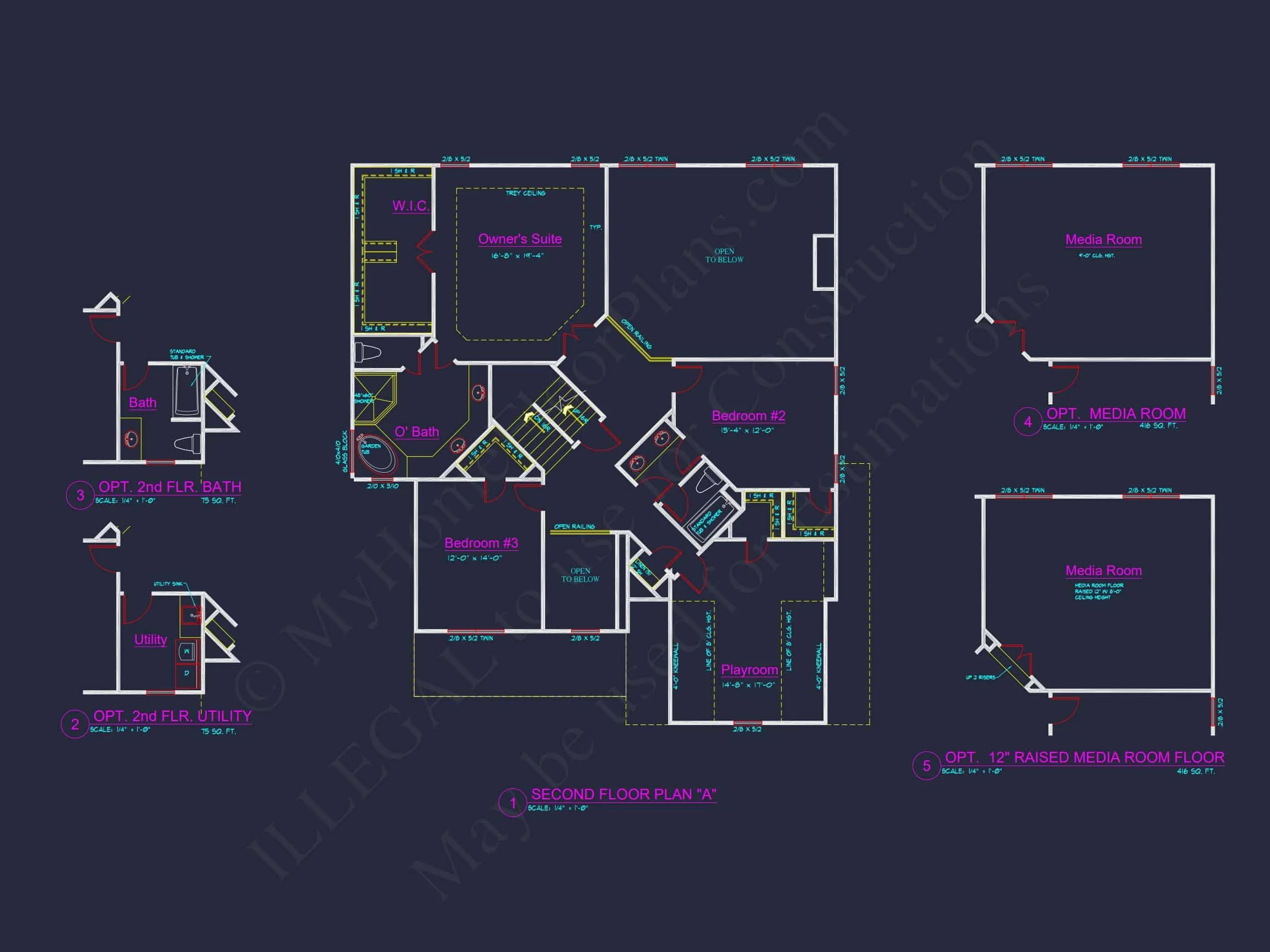 8-1231 HOUSE PLAN - Traditional Colonial Home Plan - 4-Bed, 3-Bath, 3,250 SF 10 Elegant 2-Story house Plan with Detailed CAD Designs
