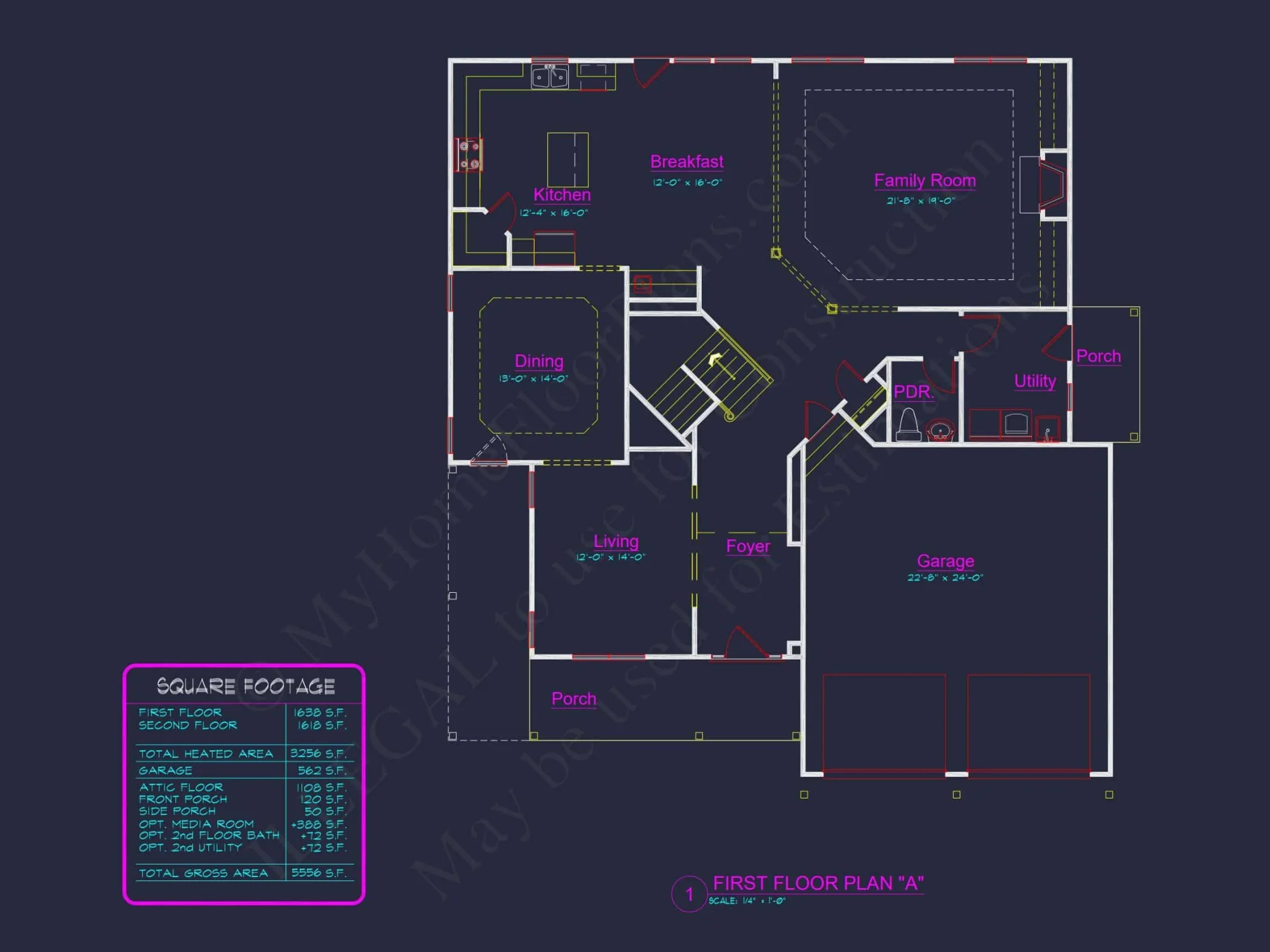 Elegant 2-Story house Plan with Detailed CAD Designs
