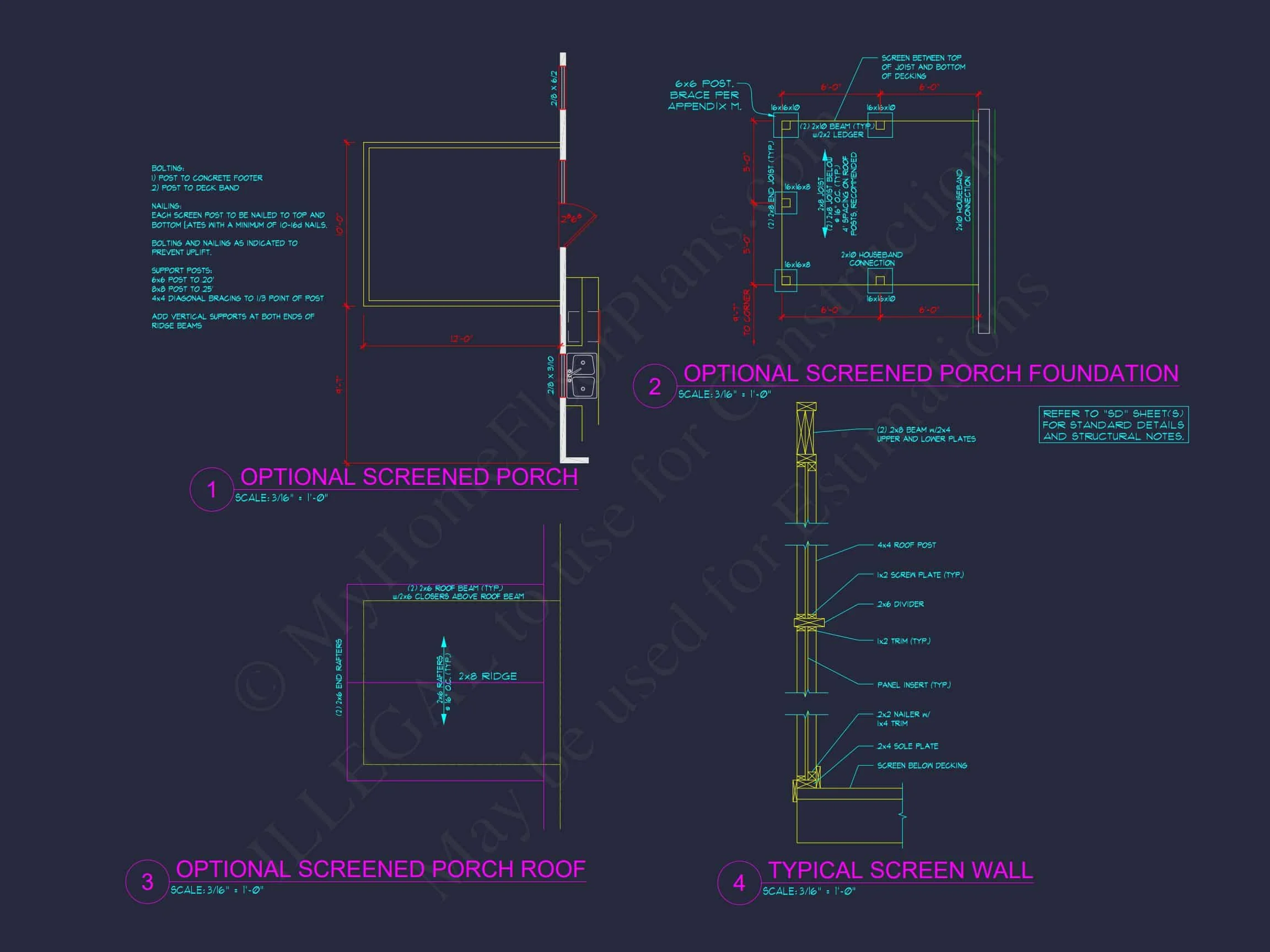 8-1227 HOUSE PLAN - Modern Farmhouse Plan - 4-Bed, 2.5-Bath, 2,600 SF 30 Modern Suburban house Plan with 4 Bedrooms and CAD Designs