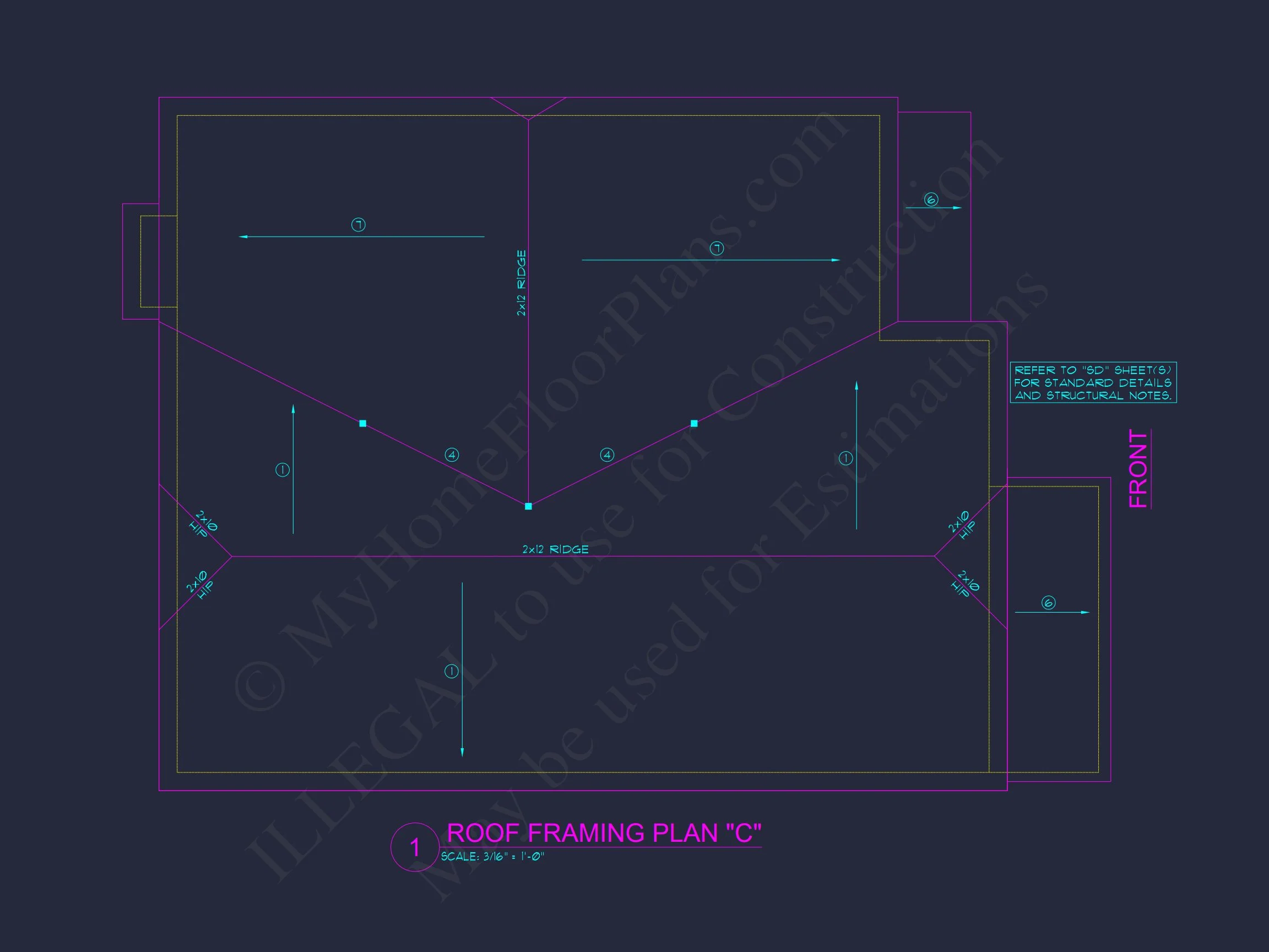8-1227 HOUSE PLAN - Modern Farmhouse Plan - 4-Bed, 2.5-Bath, 2,600 SF 29 Modern Suburban house Plan with 4 Bedrooms and CAD Designs