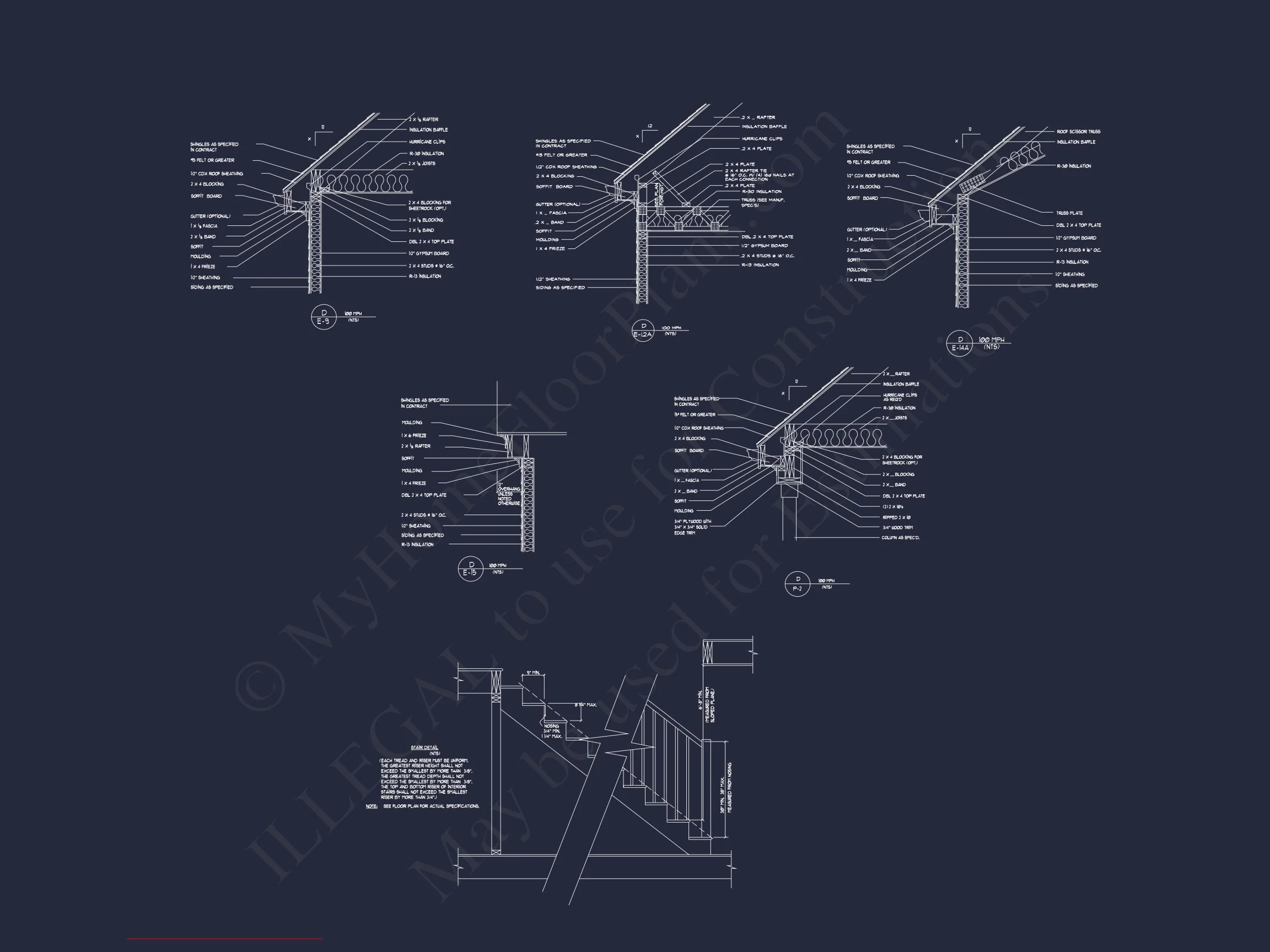 Modern Craftsman house Plan: CAD Floor Designs & Blueprint