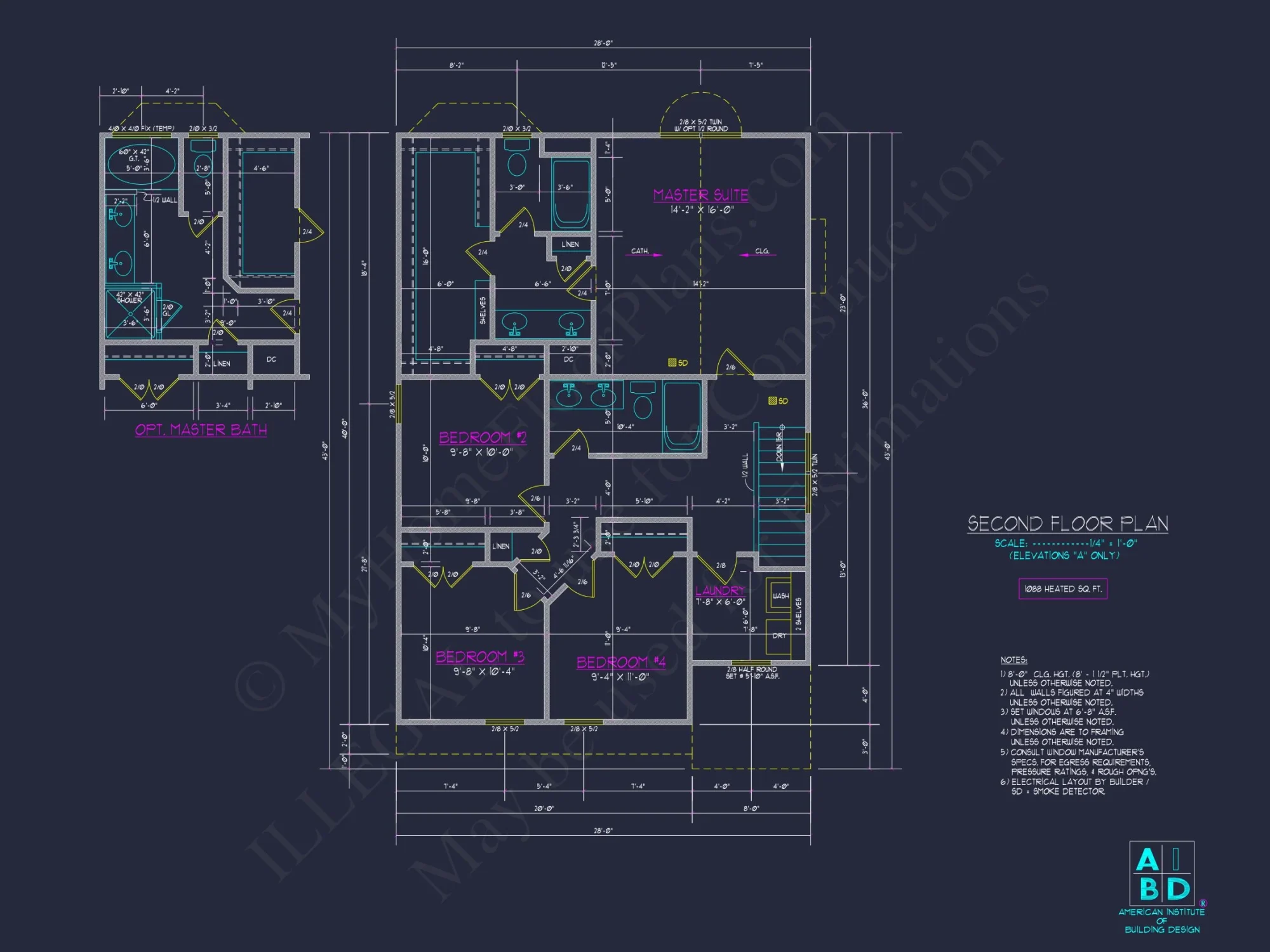 Modern Craftsman house Plan: CAD Floor Designs & Blueprint