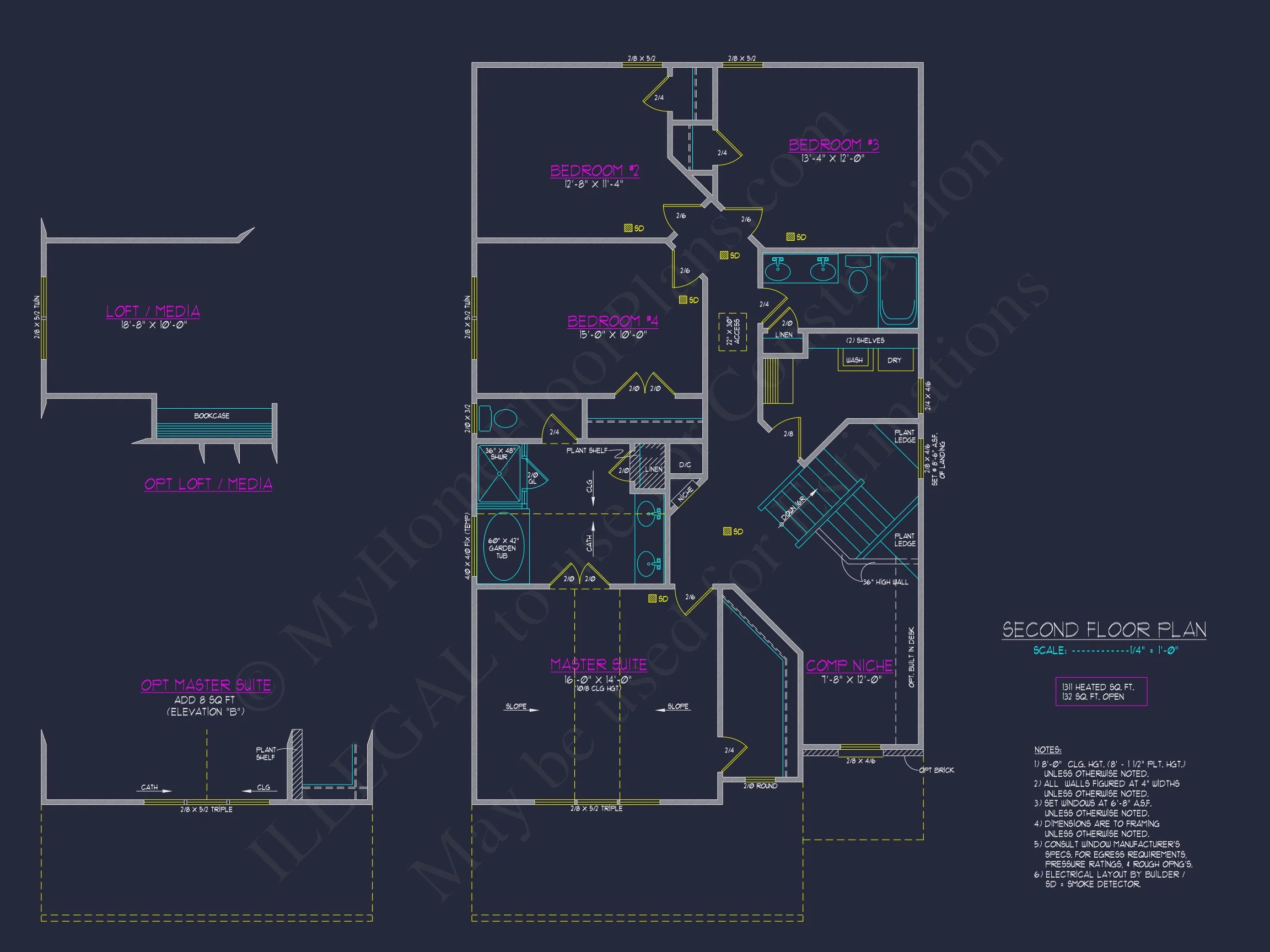 Elegant house Plan with 2 Floors and CAD Blueprint Designs