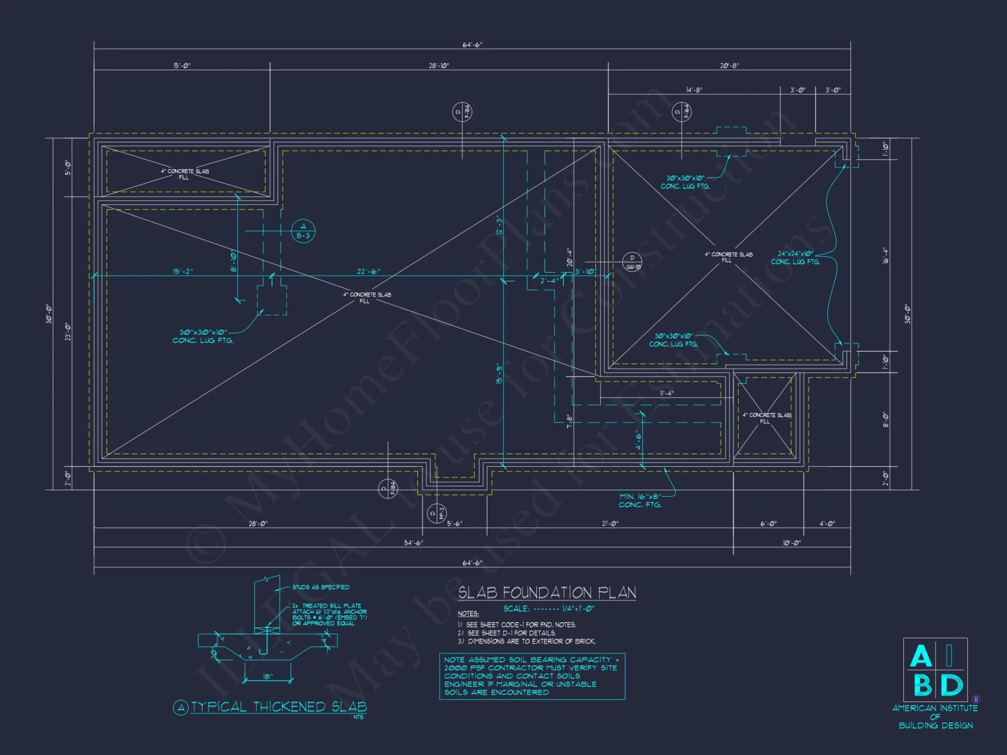 Traditional house Plan with 3 Bedrooms, CAD & Floor Designs