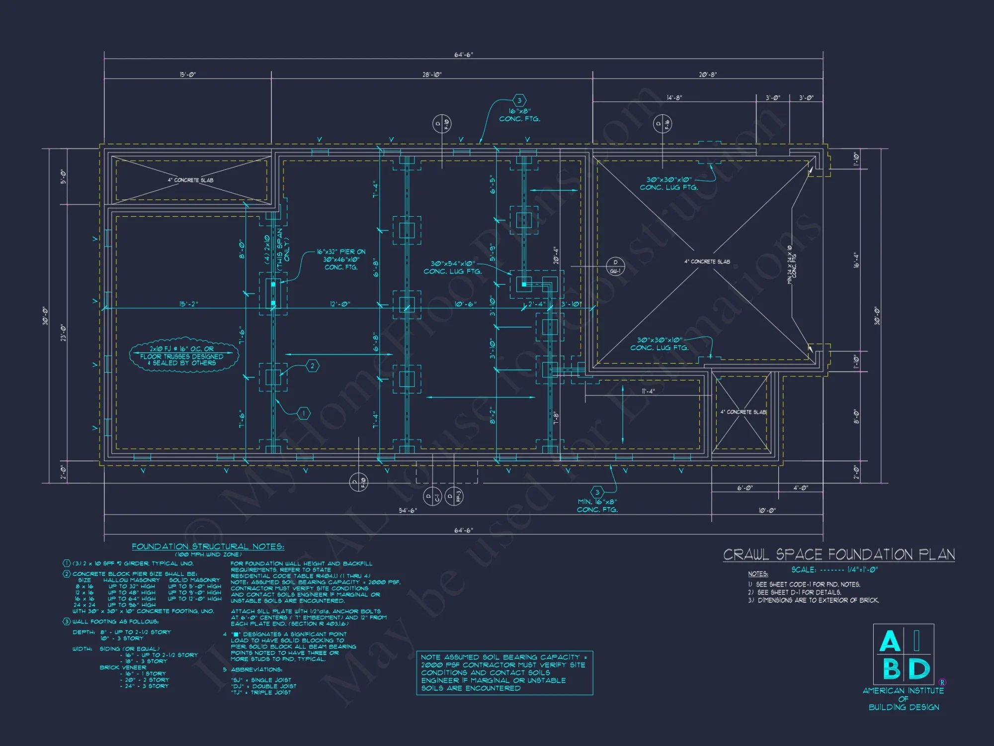 Traditional house Plan with 3 Bedrooms, CAD & Floor Designs