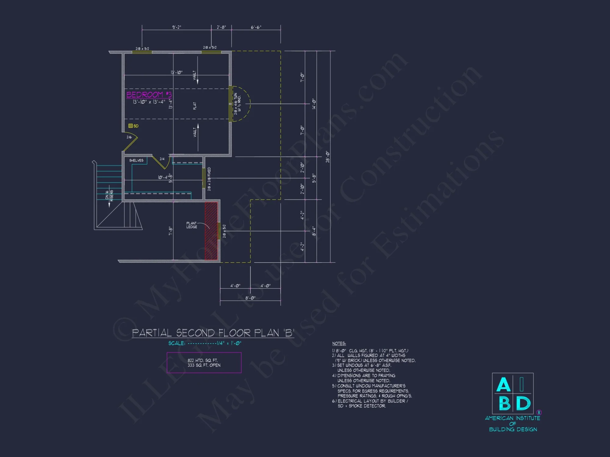 Traditional house Plan with 3 Bedrooms, CAD & Floor Designs