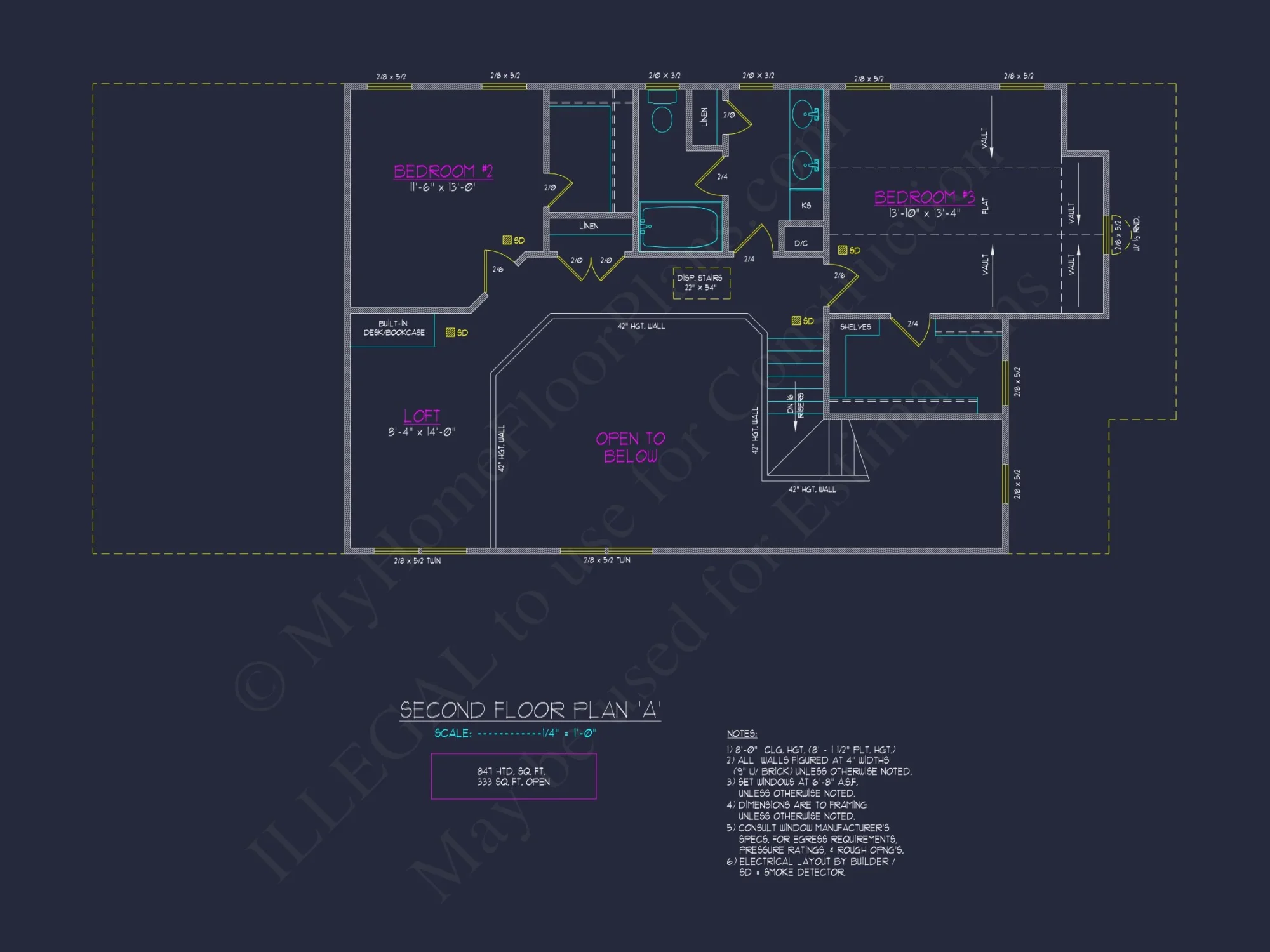 Traditional house Plan with 3 Bedrooms, CAD & Floor Designs
