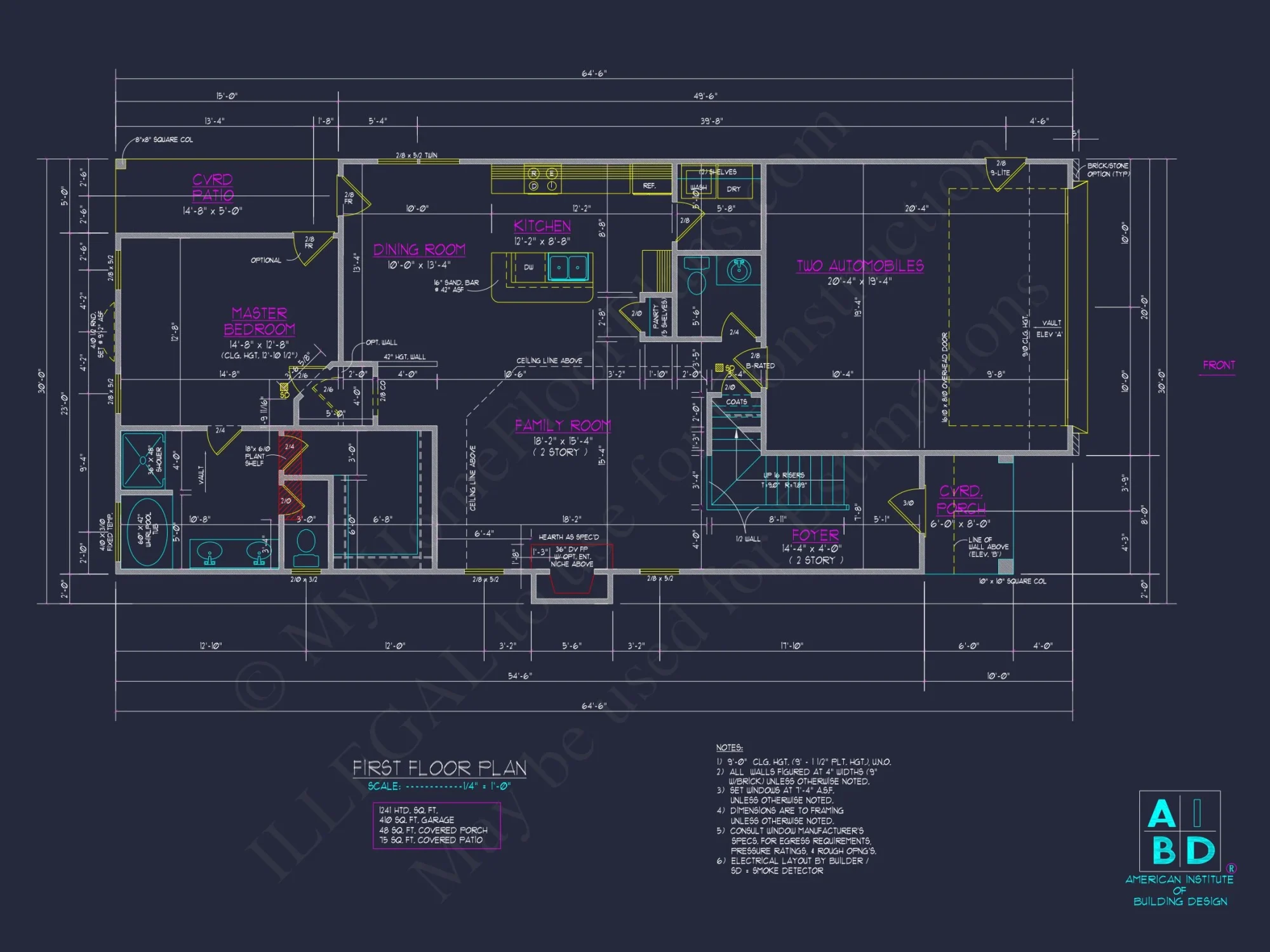 Traditional house Plan with 3 Bedrooms, CAD & Floor Designs