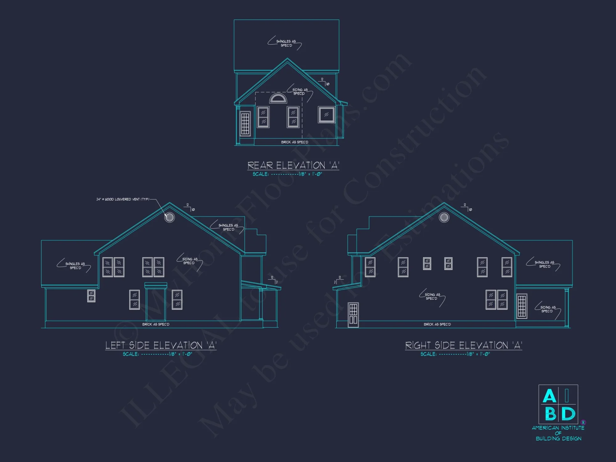 Traditional house Plan with 3 Bedrooms, CAD & Floor Designs