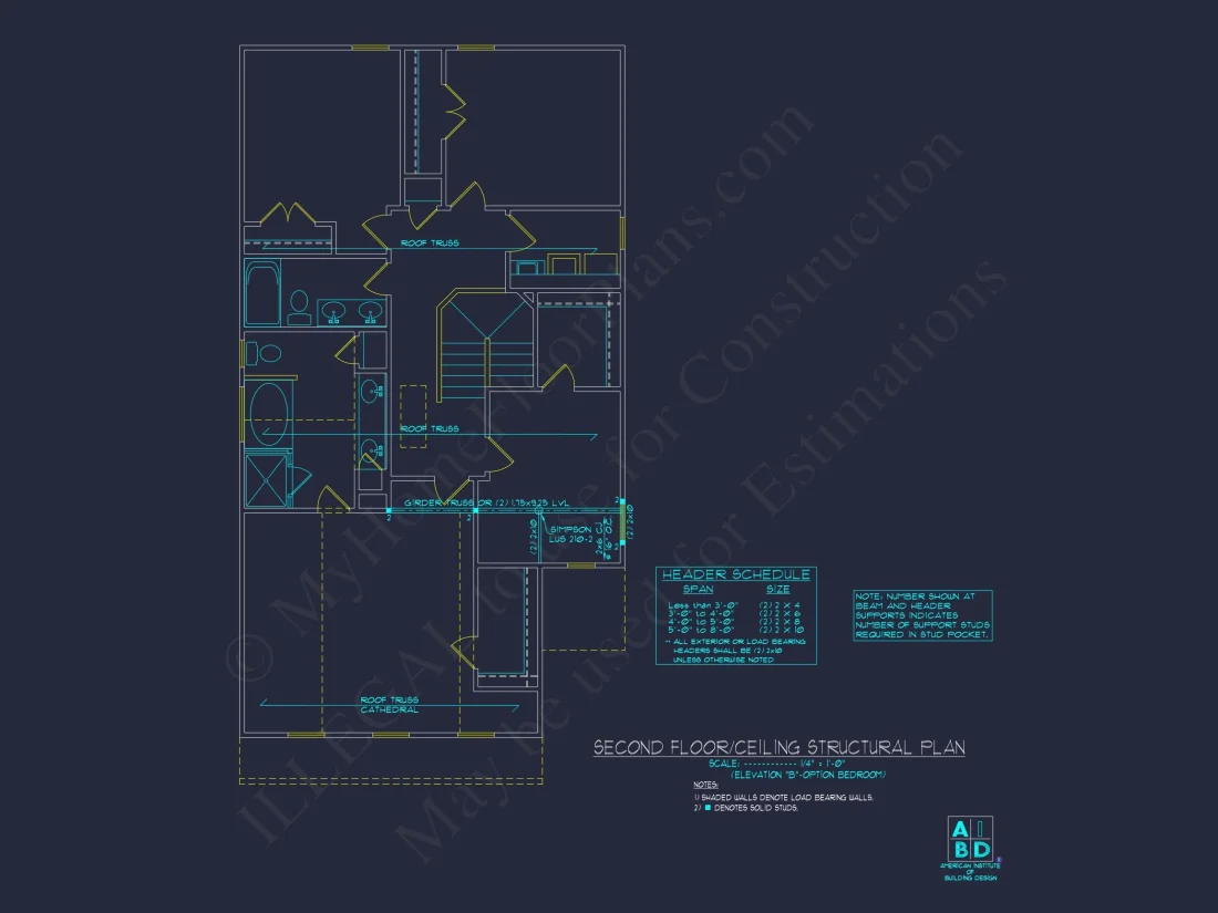 Craftsman house Plan with Detailed Blueprint and CAD Designs