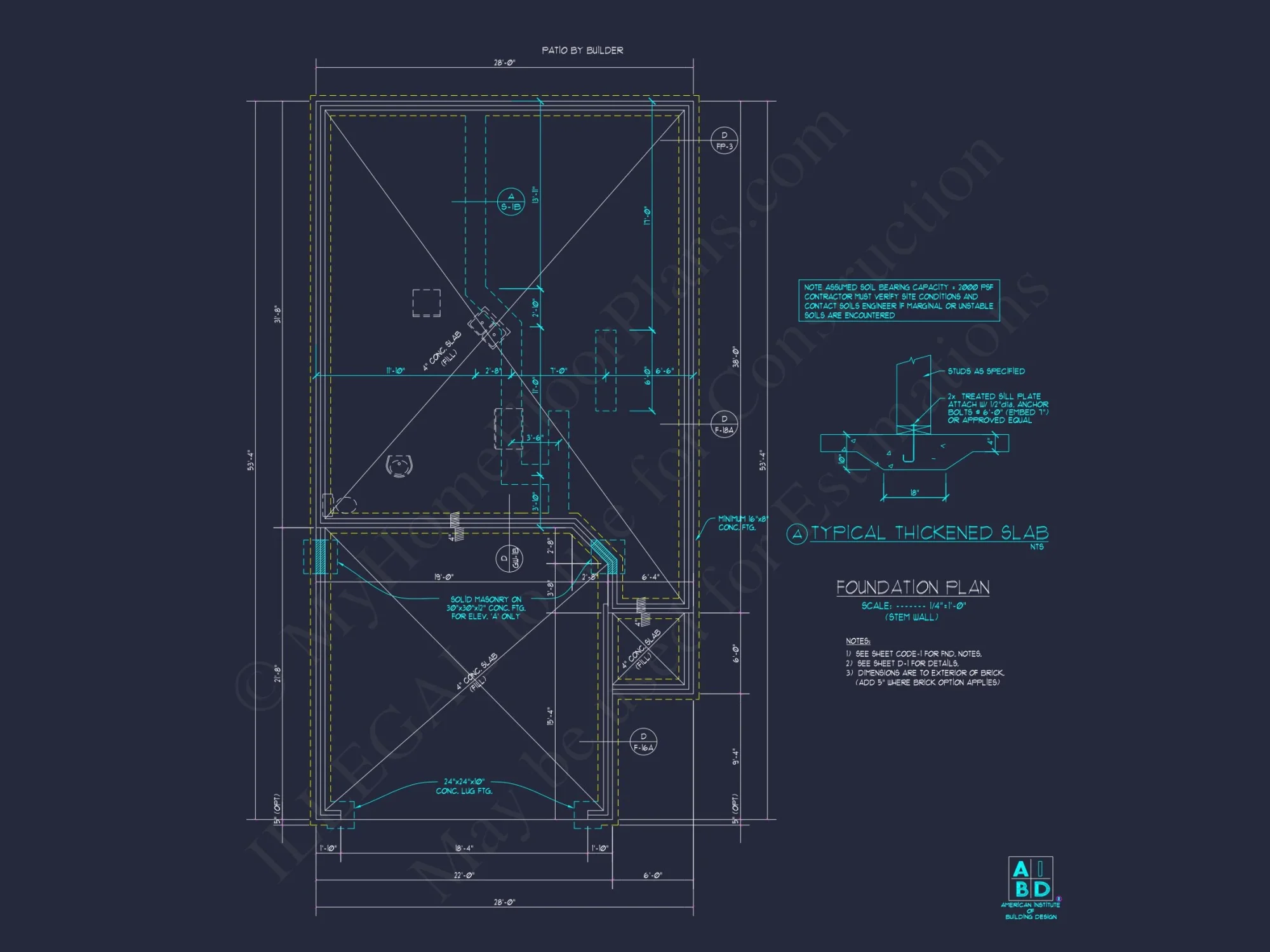 Craftsman house Plan with Detailed Blueprint and CAD Designs