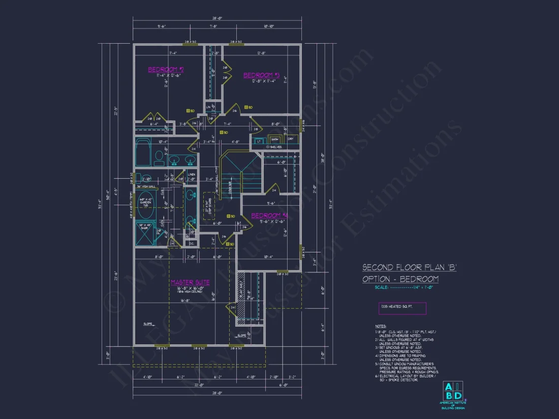 Craftsman house Plan with Detailed Blueprint and CAD Designs