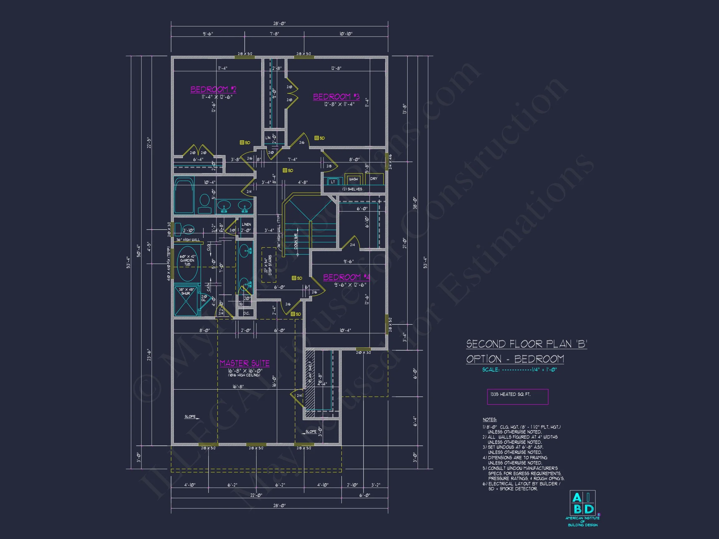 Craftsman house Plan with Detailed Blueprint and CAD Designs