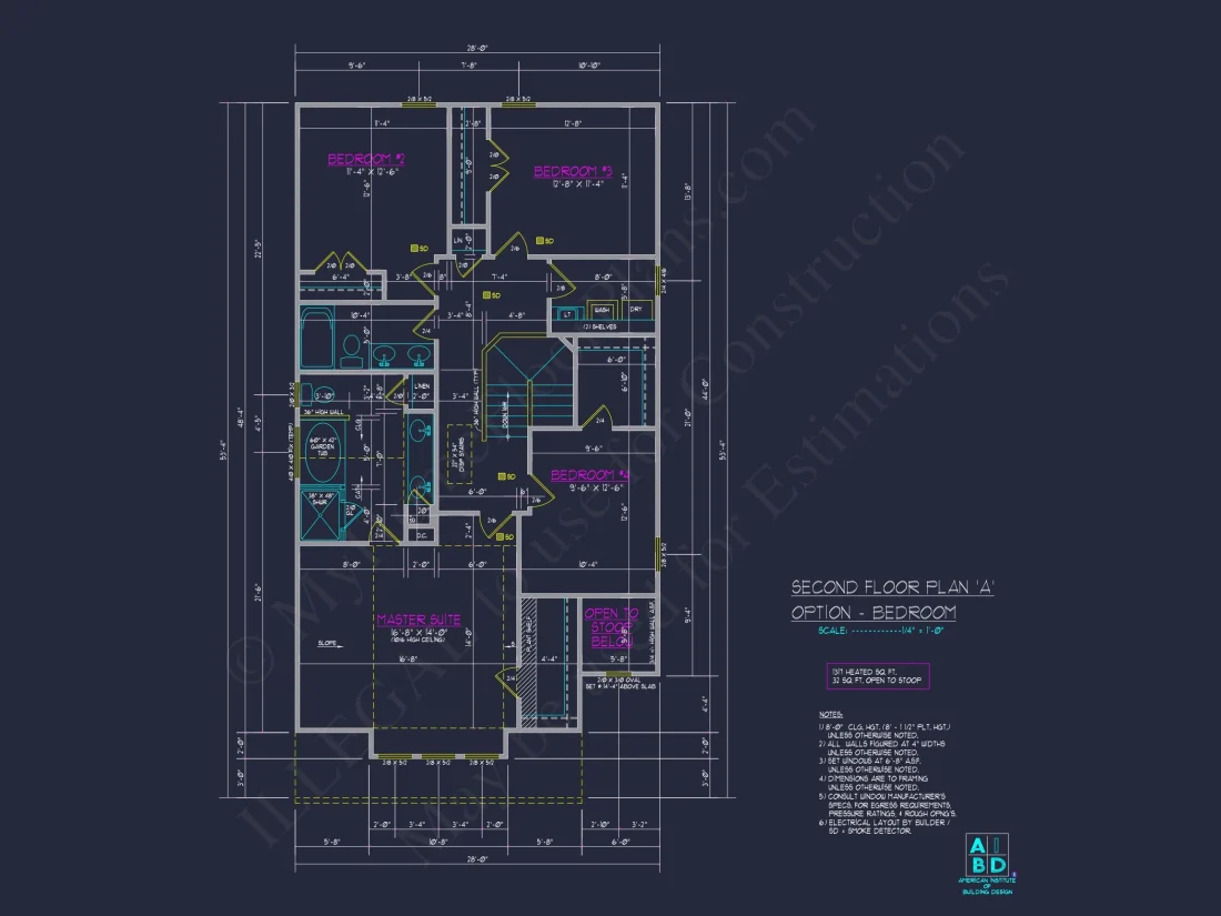 Craftsman house Plan with Detailed Blueprint and CAD Designs