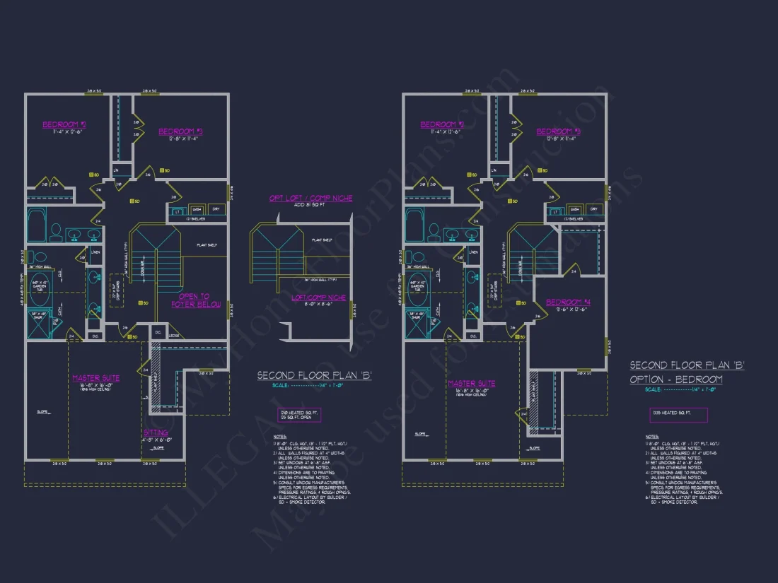 Craftsman house Plan with Detailed Blueprint and CAD Designs