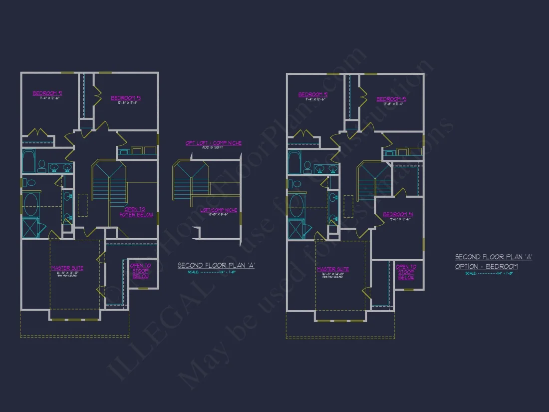 Craftsman house Plan with Detailed Blueprint and CAD Designs