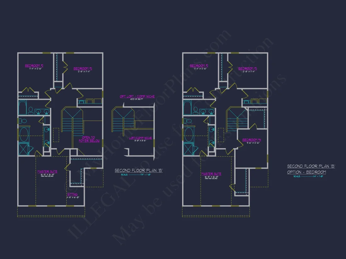Craftsman house Plan with Detailed Blueprint and CAD Designs