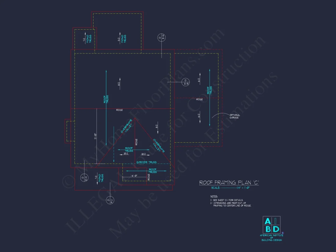 Modern Traditional house Plan with 2-Story CAD Designs